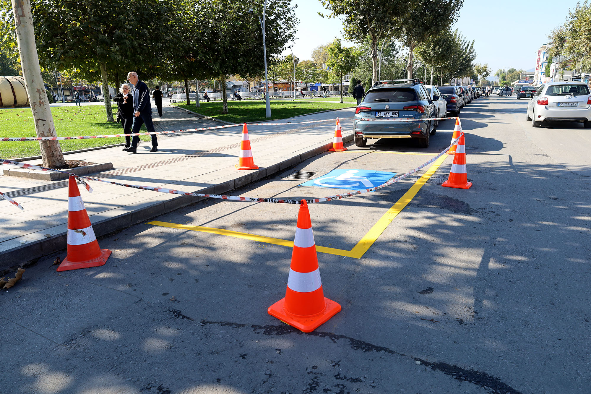 Sakarya’da engelsiz yüreklerin hayatını kolaylaştıracak 17 yeni park yeri 