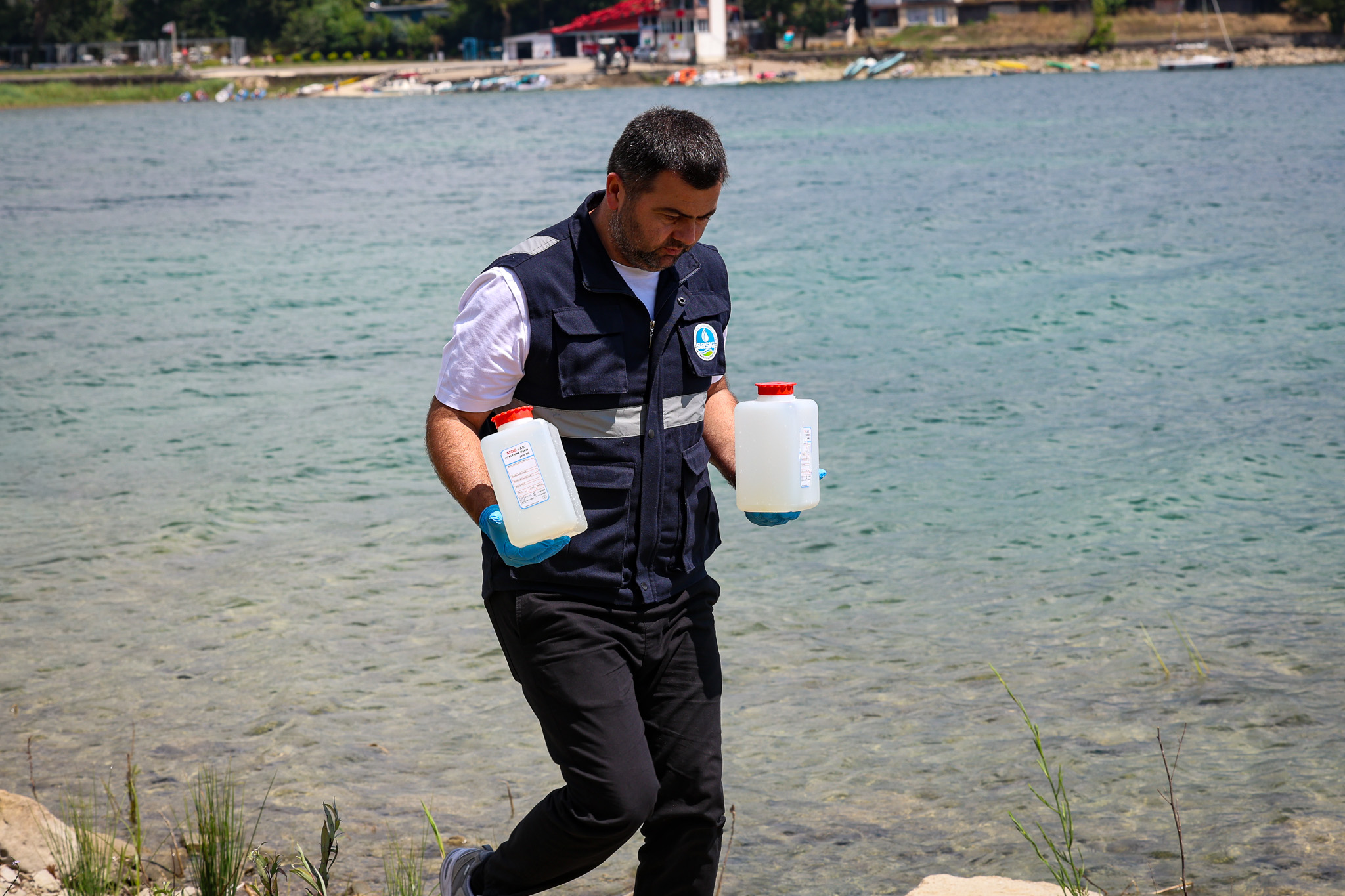 Göldeki oluşuma dair SASKİ Genel Müdürü Sakallıoğlu’ndan açıklama