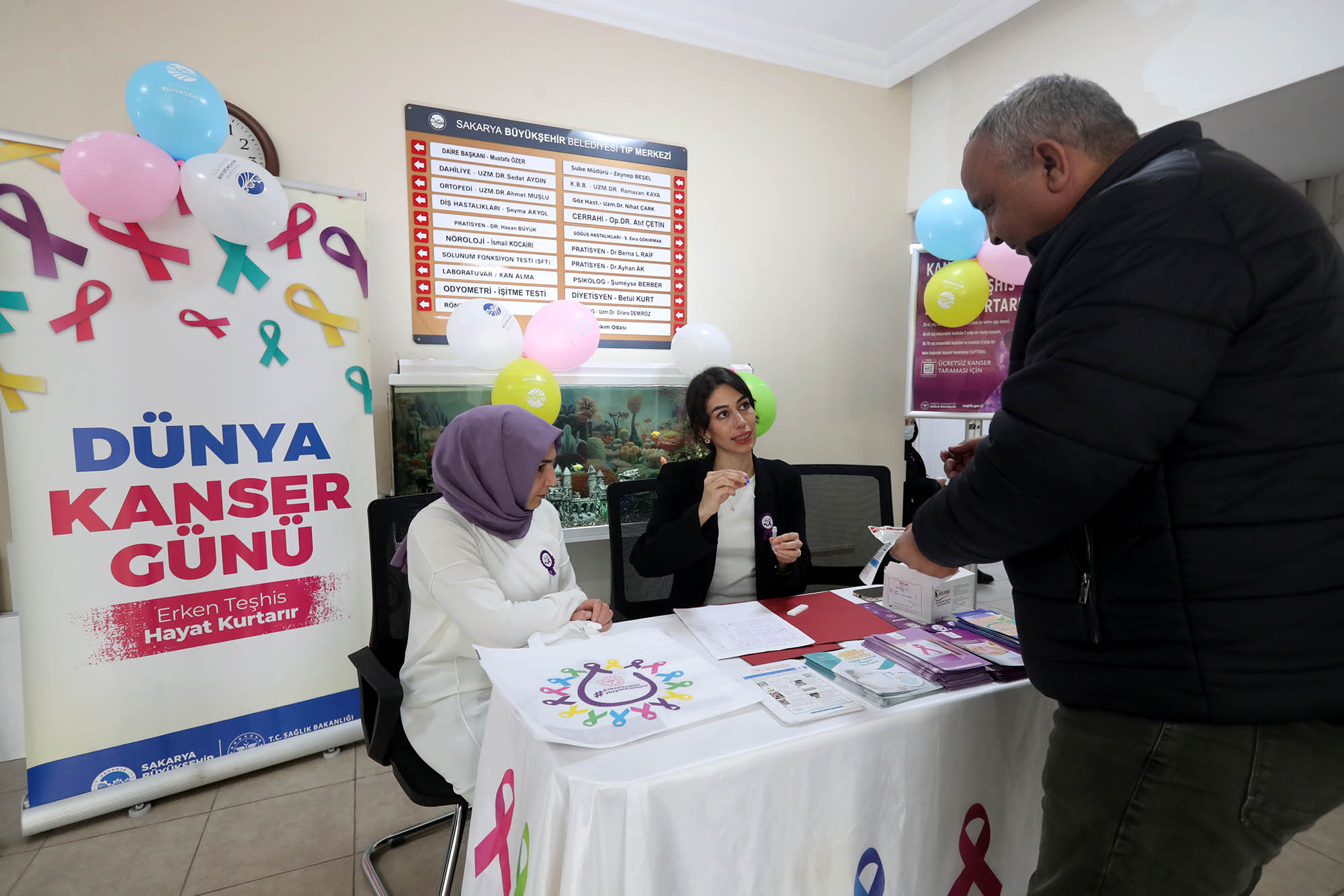 Büyükşehir Tıp Merkezi’nden kanser hastalığı için anlamlı farkındalık