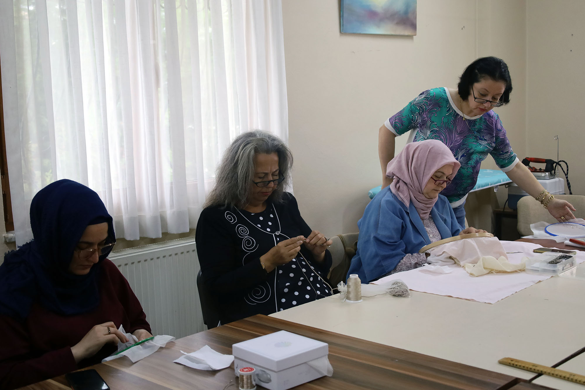 SAMEK’te öğreniyor, üretiyor ve geliştiriyorlar