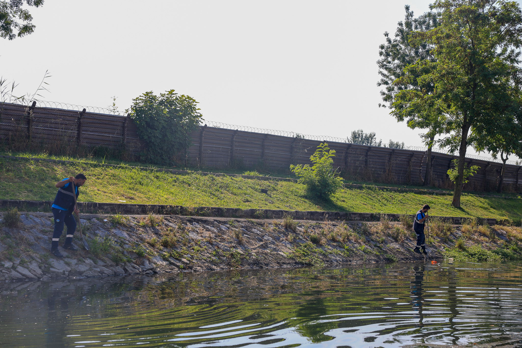 Çark Deresi’ndeki temizlik çalışmaları sıklaştırıldı