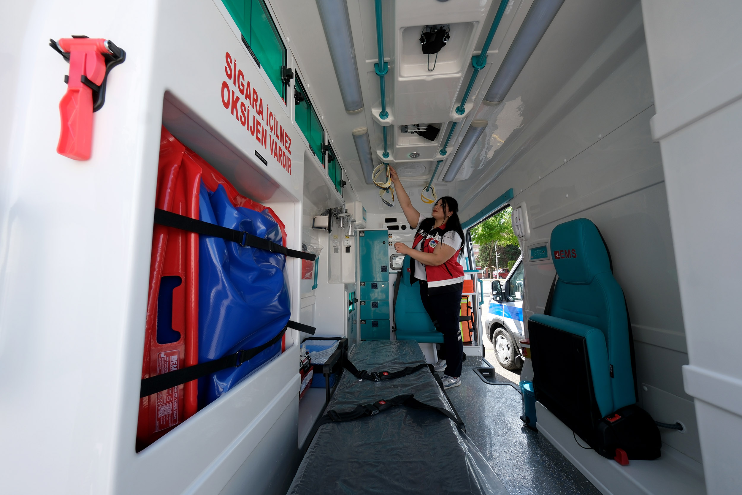 3 yeni hasta nakil ambulansı hizmete başladı