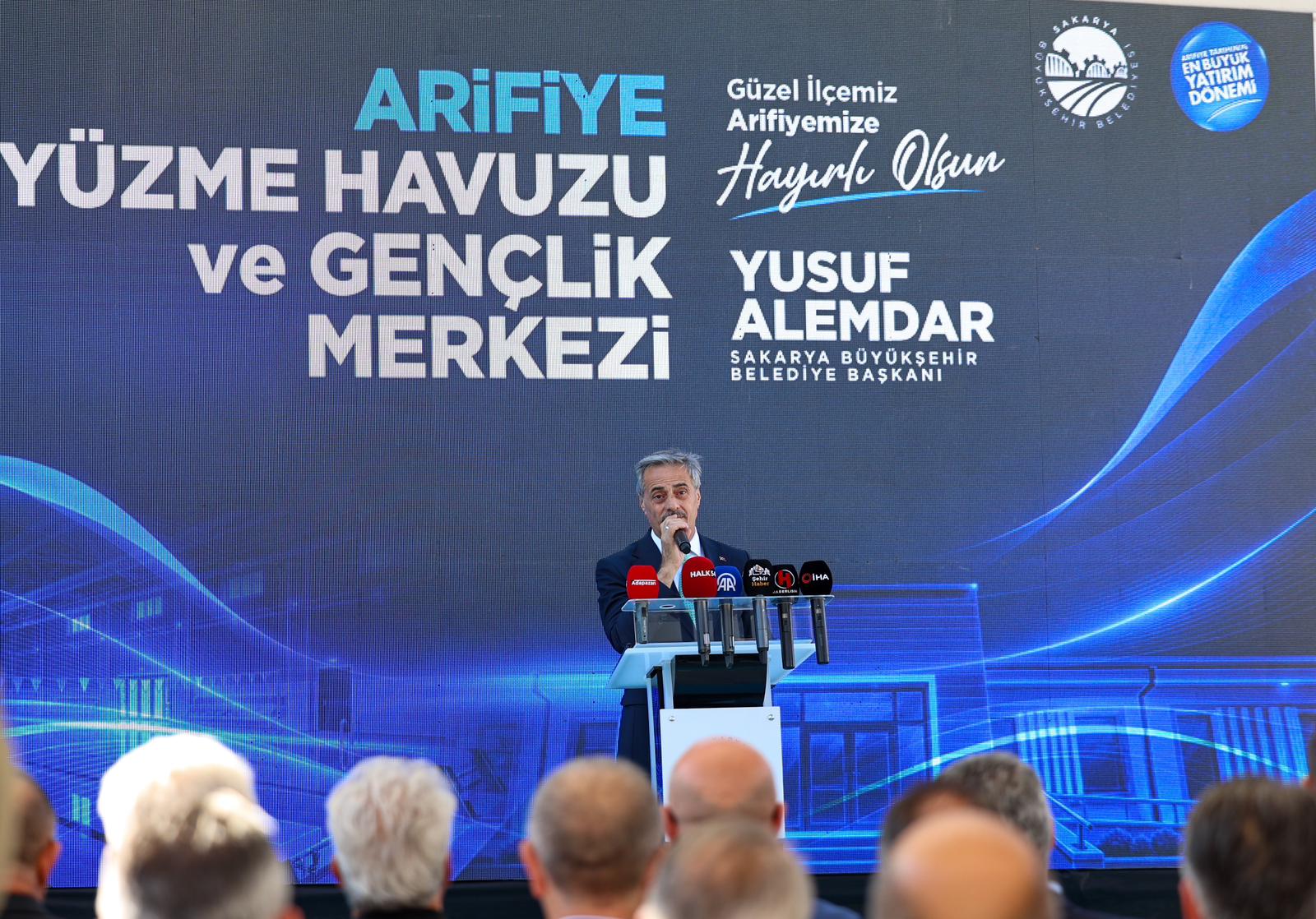 “Yatırımlarımızın resmi açılışını Sayın Cumhurbaşkanımız yapacak”