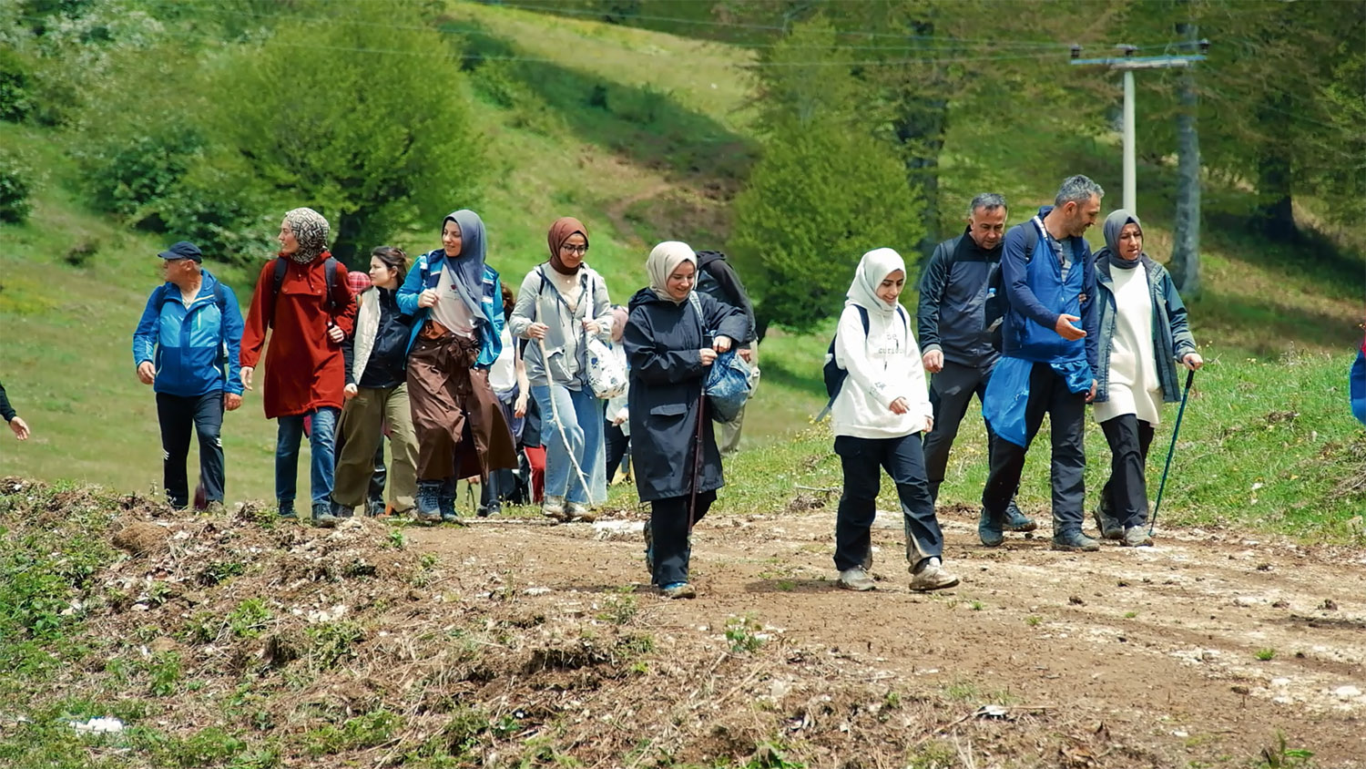 Doğa tutkunları Yörükyeri’nin eşsiz tabiatını keşfetti