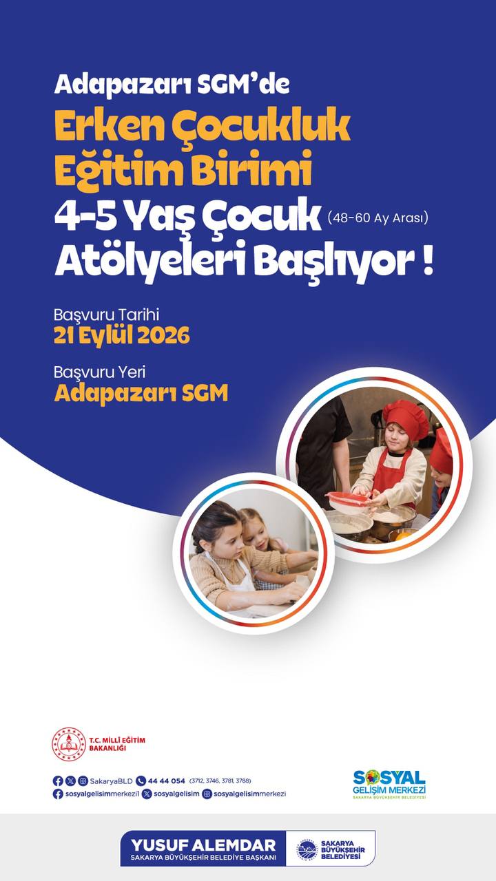 Büyükşehir’den miniklere özel ‘Çocuk Atölyesi’