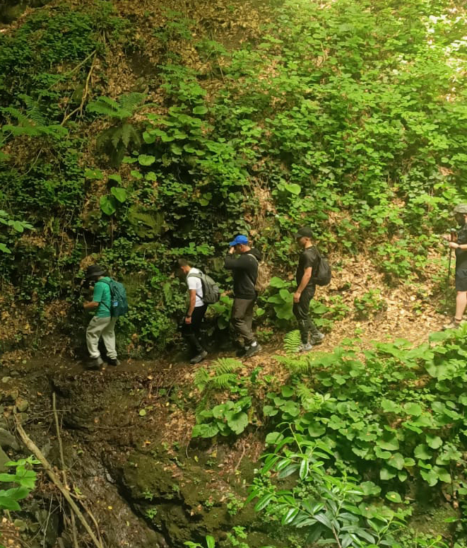 Doğanın kalbinde stresten izole bir gün: Zorlu parkur Doğançay Şelalesi’ne çıktı