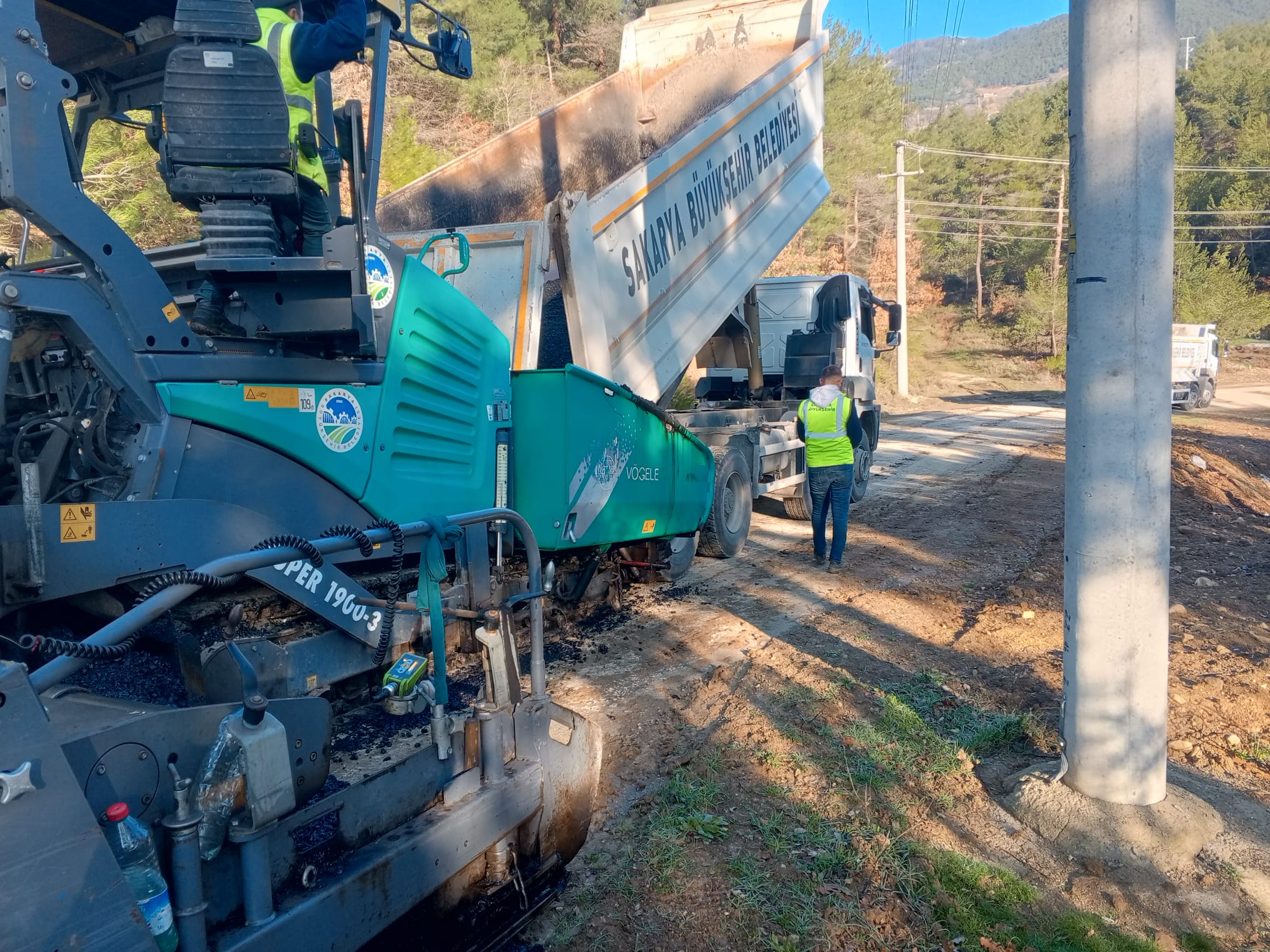 Büyükşehir’den şehrin en uzak noktasında asfalt atağı