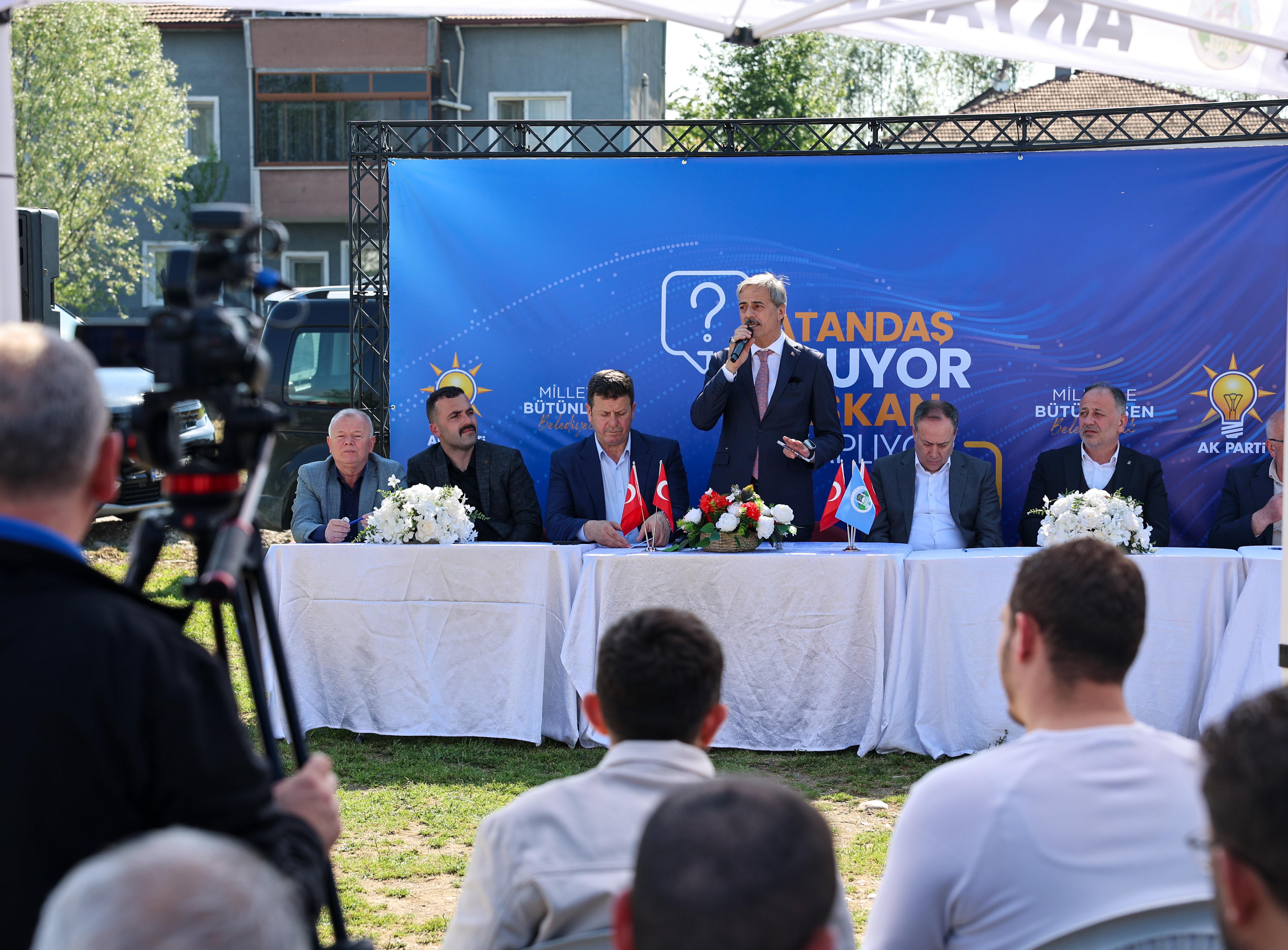 “Türkiye Yüzyılı hedefleriyle Akyazı’yı geleceğe hazırlıyoruz”