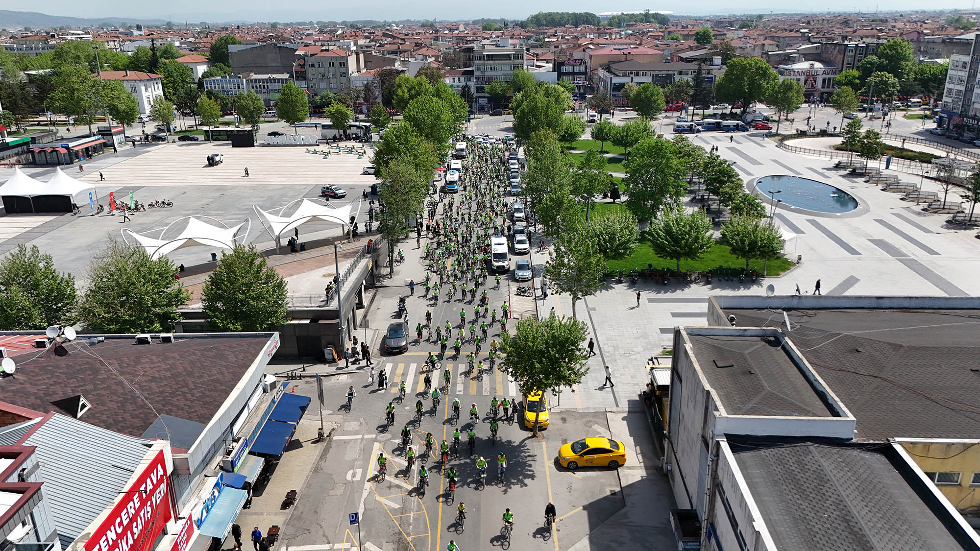 Trafik Haftası’nda pedallar farkındalık için çevrildi