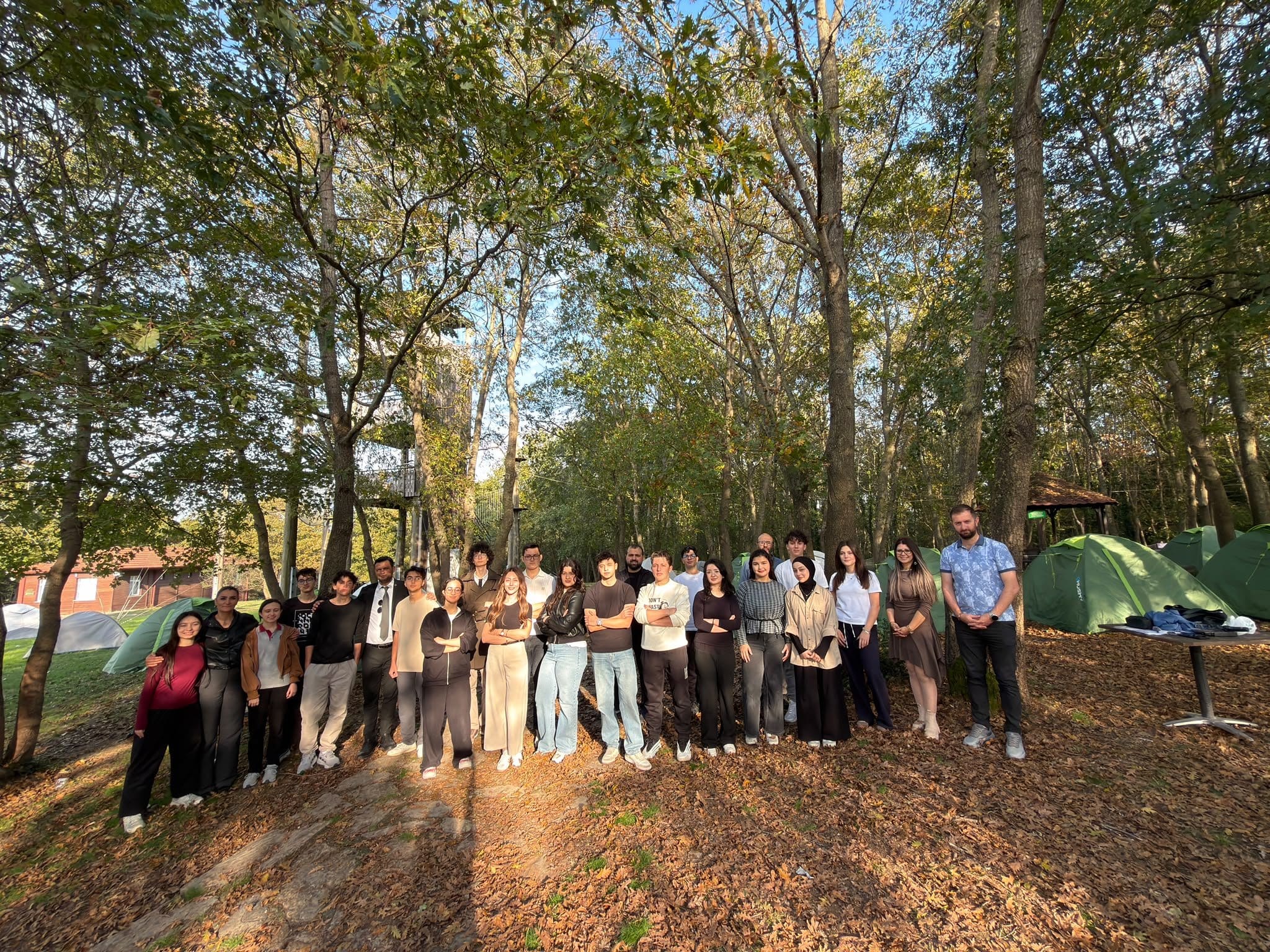Macera Park gençlerin kamp heyecanının adresi oldu