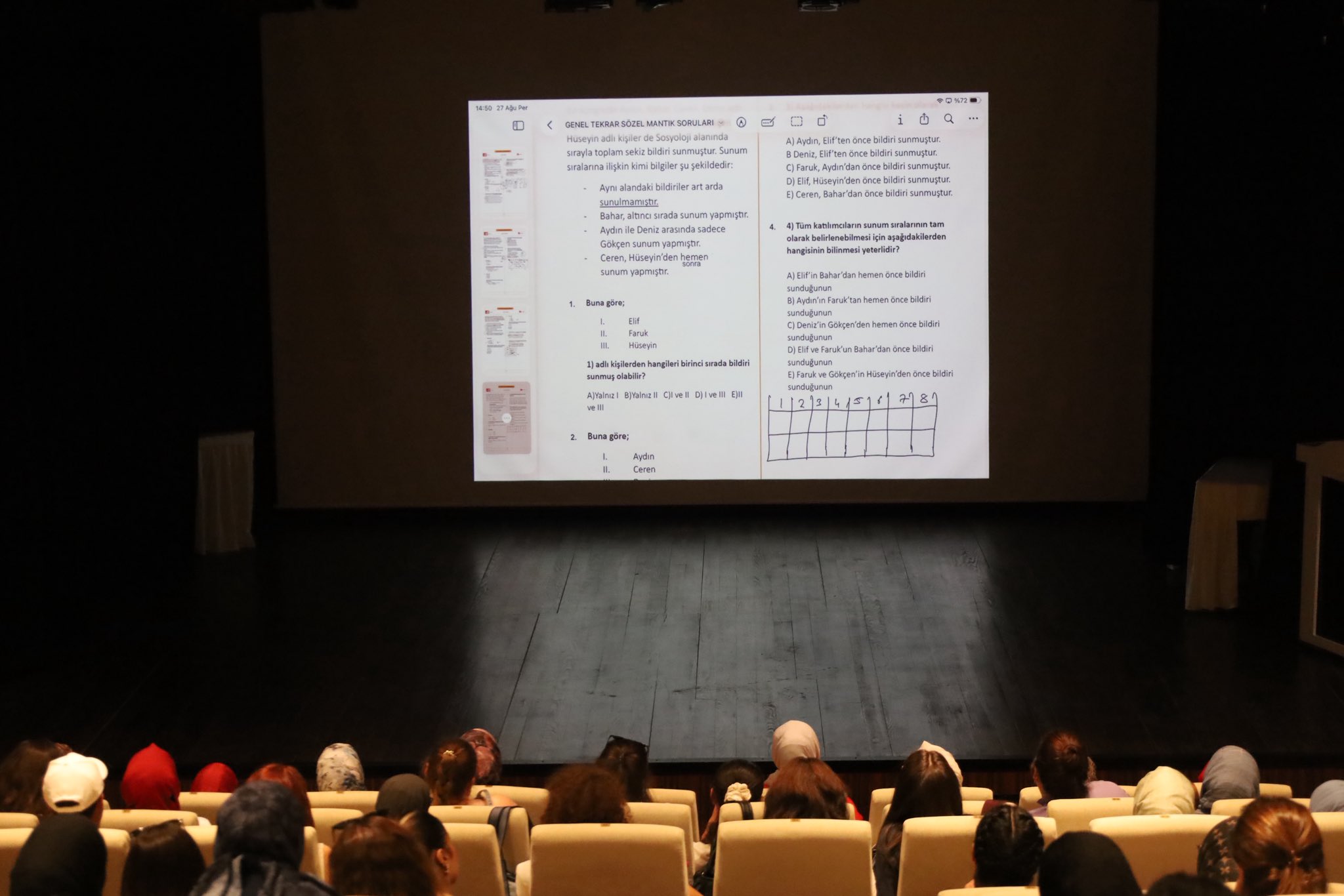 KPSS adayları sınav öncesi bilgilerini Büyükşehir’le tazeledi