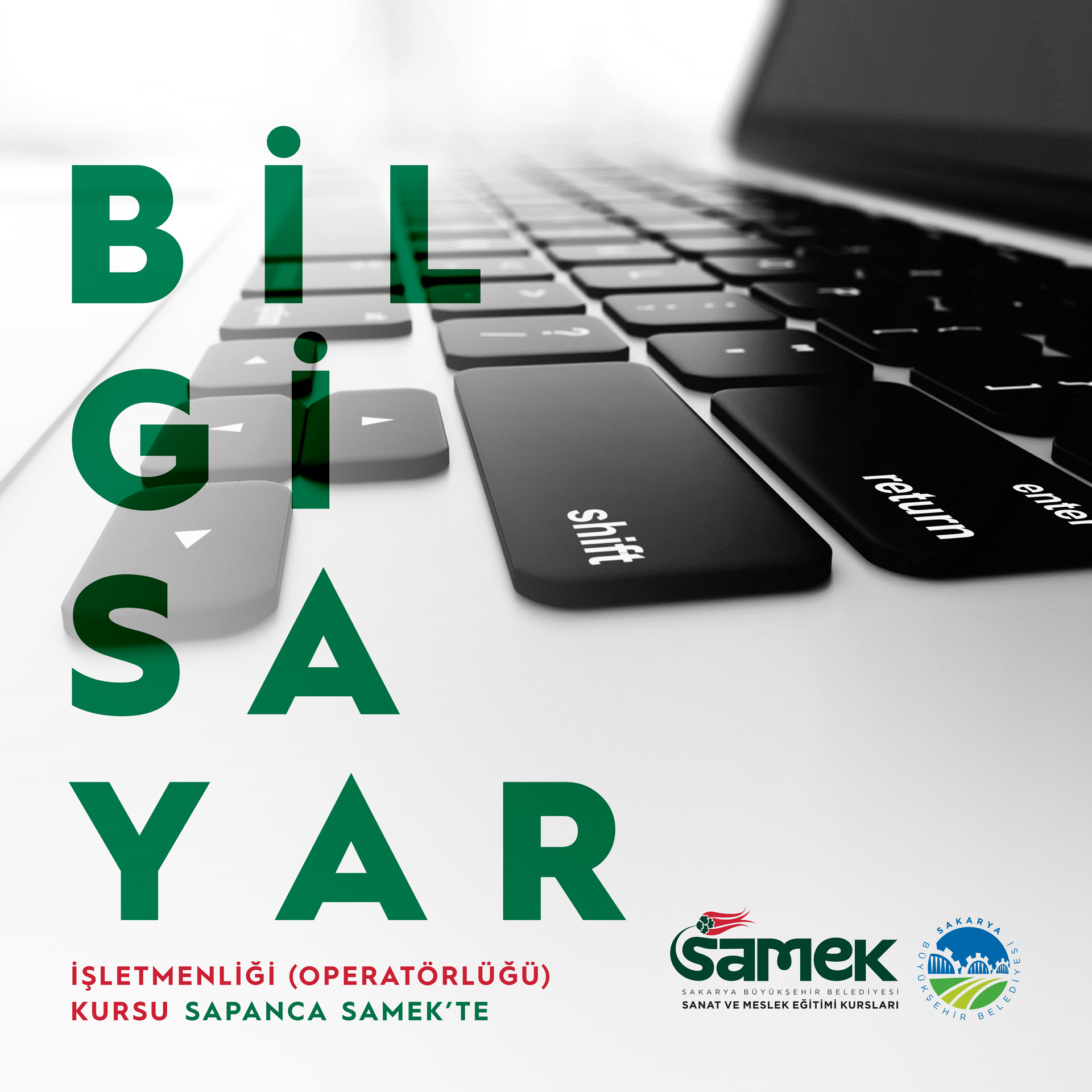 SAMEK’te bilgisayar işletmenliği kursları için kayıtlar açıldı