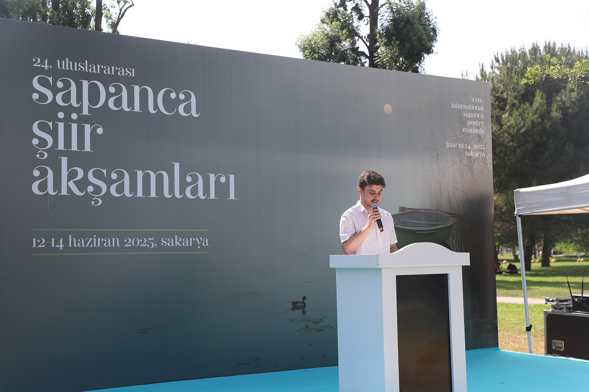 24. Uluslararası Sapanca Şiir Akşamları’nda gençlerden şairlere vefa
