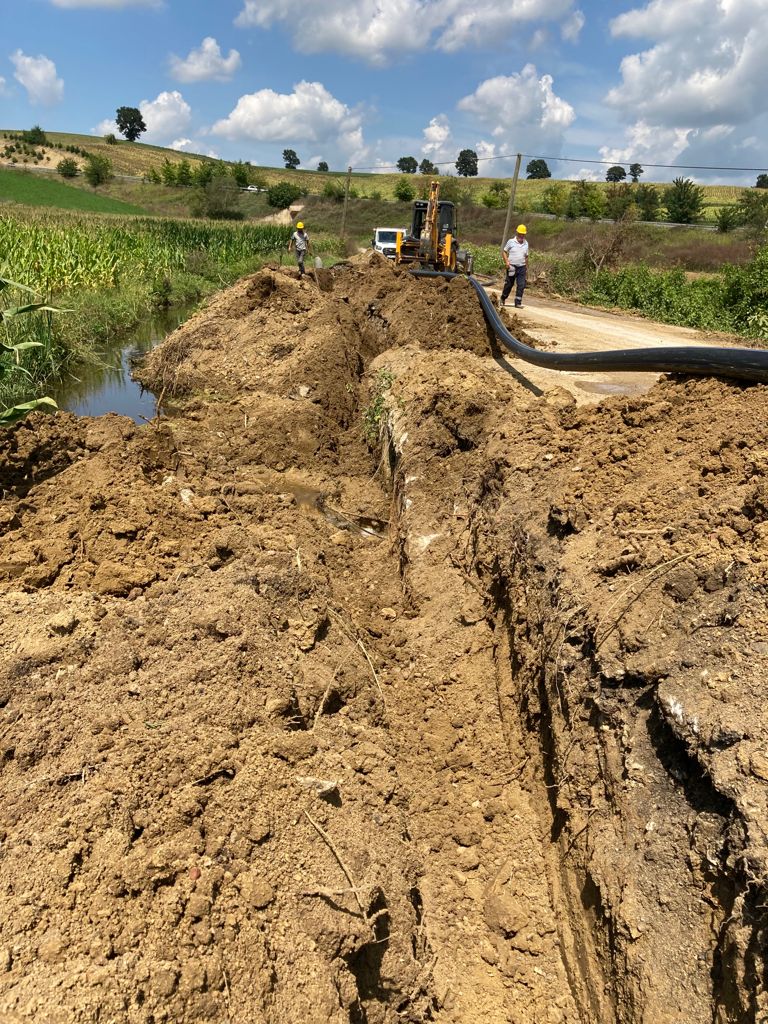 Büyükşehir 4 mahallenin içmesuyu altyapısını yeniliyor