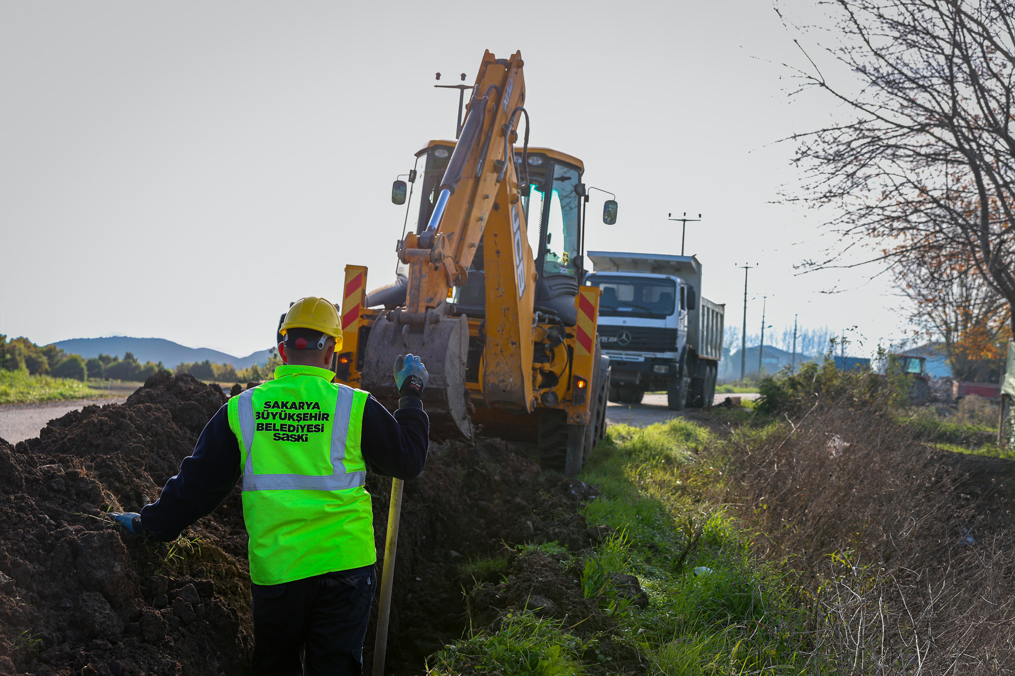 Bin 600 metrelik yenileme projesiyle bölgenin atık su altyapısı güçleniyor
