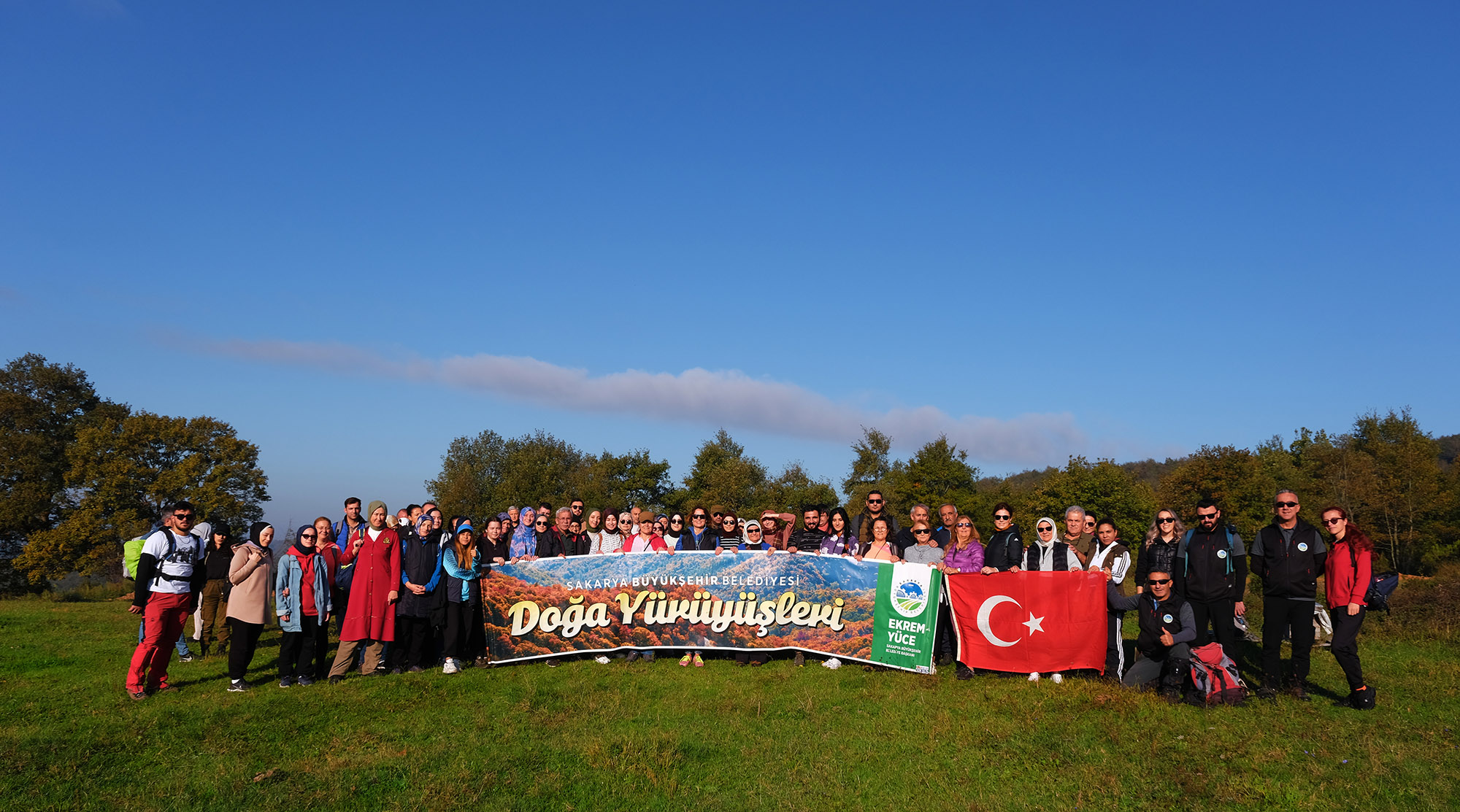 Doğa tutkunları sonbaharın her tonunu keşfetti