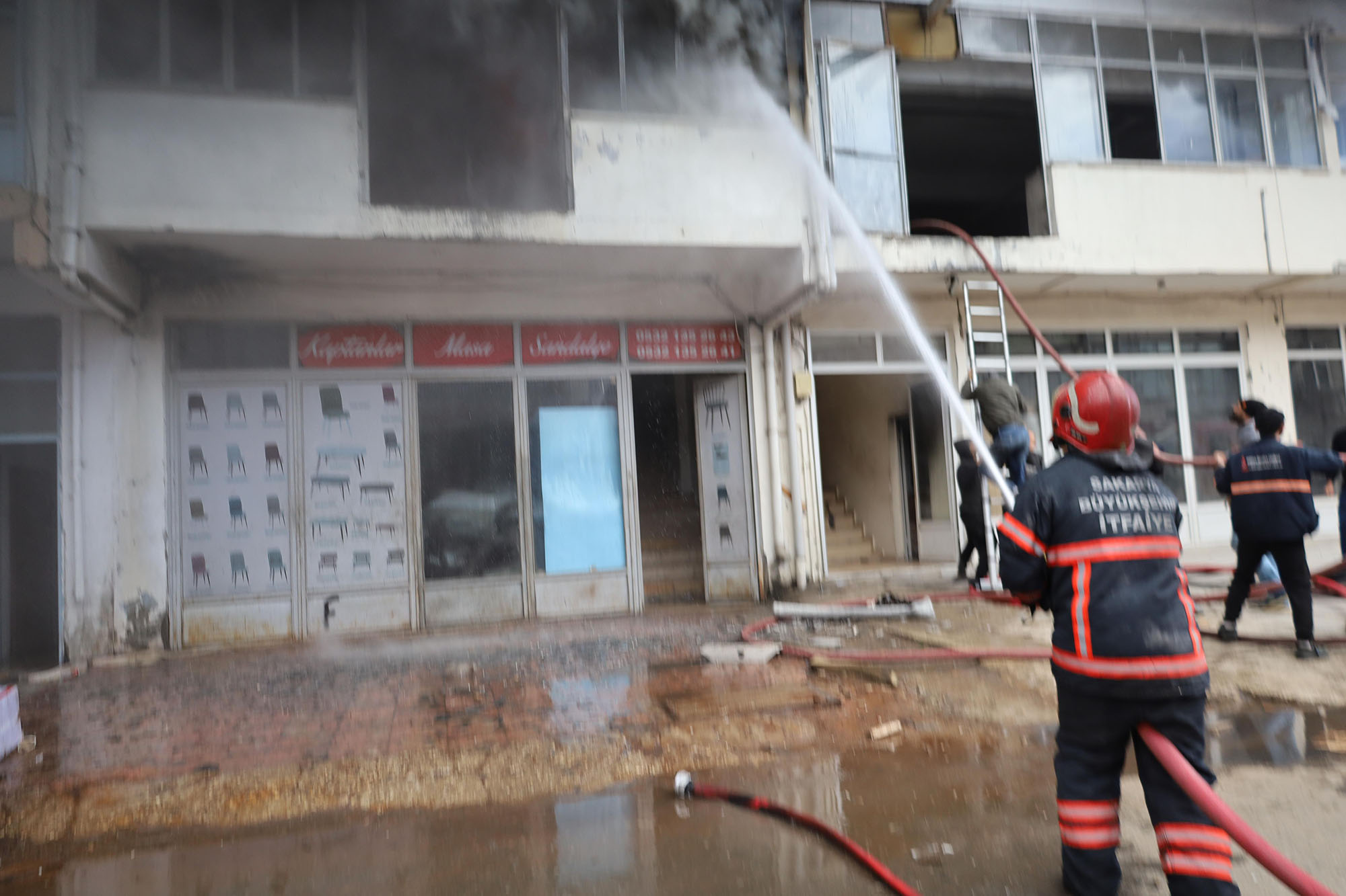 Büyükşehir'den yangın açıklaması