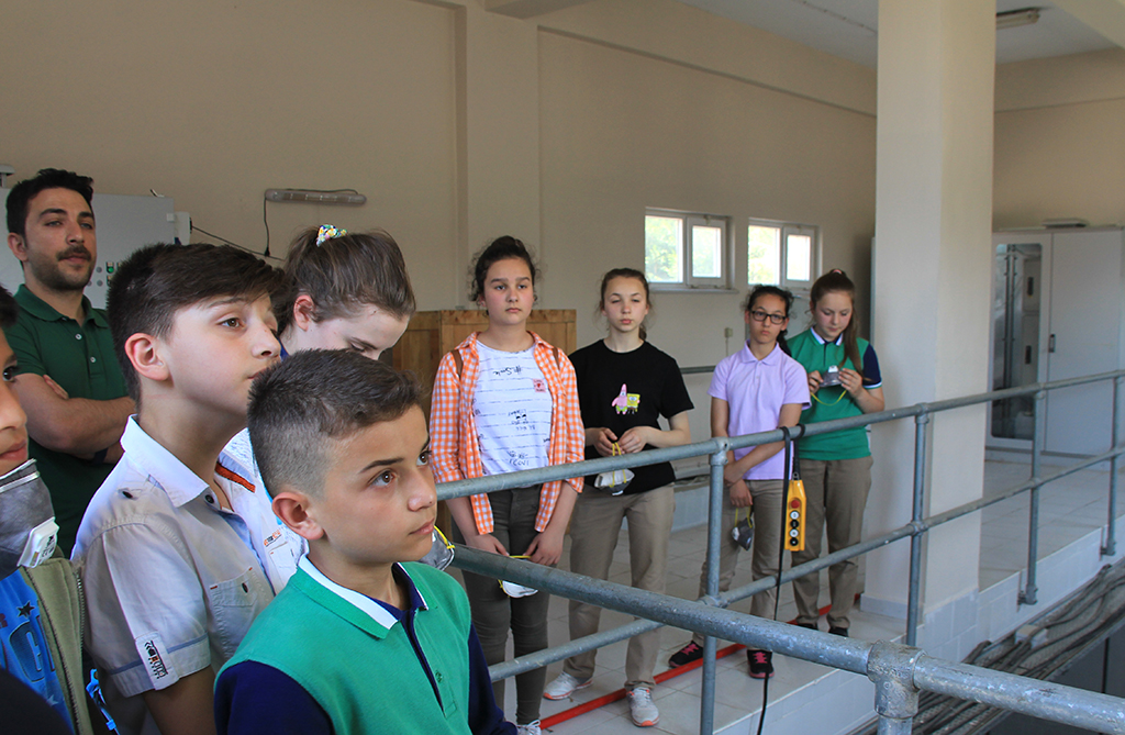 SASKİ tesisleri öğrencileri ağırlıyor