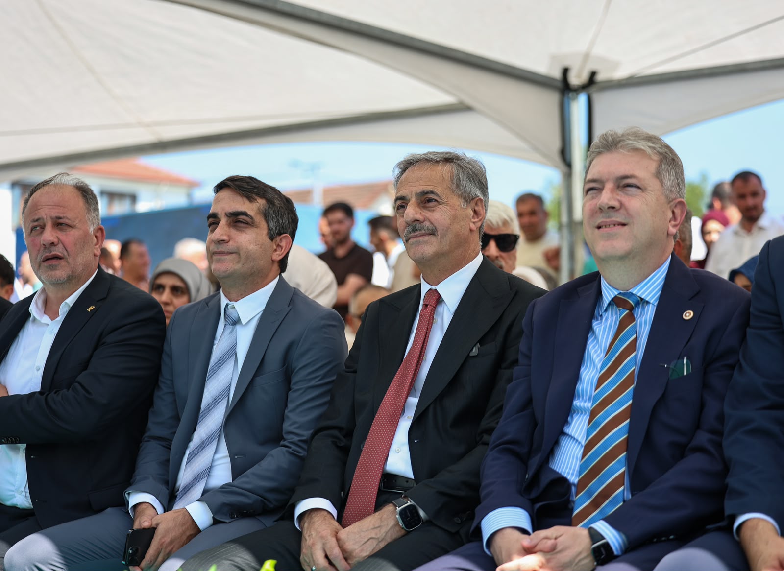 Akyazı’nın geleceğine 1 milyar TL’lik yatırım: “Tarihi bir günde ilçemizin su geleceğini güvence altına alıyoruz”