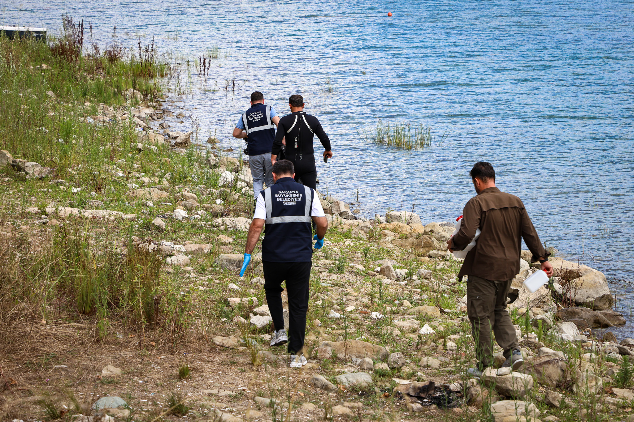 Göldeki oluşuma dair SASKİ Genel Müdürü Sakallıoğlu’ndan açıklama