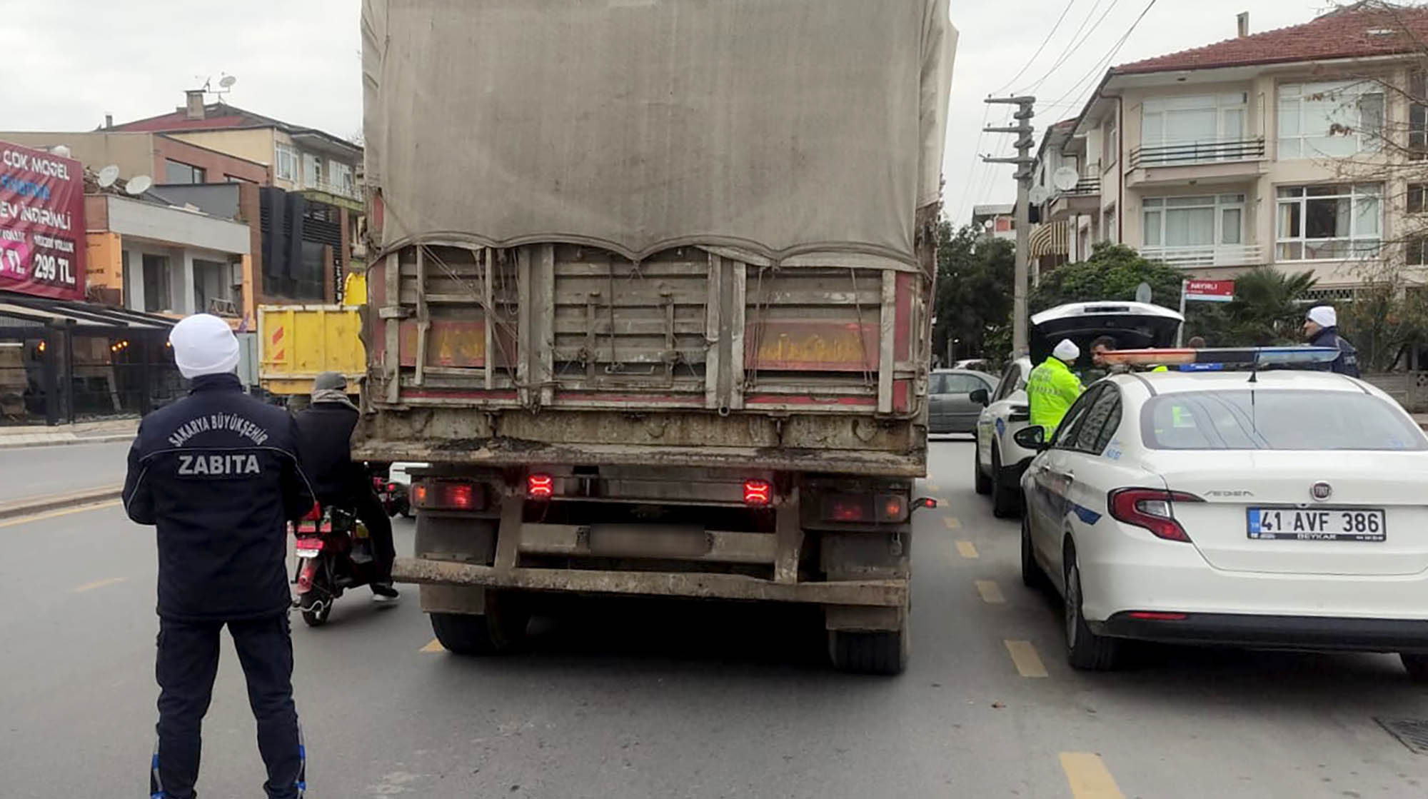 Büyükşehir’den şehir merkezinde ‘ağır tonajlı’ denetimi