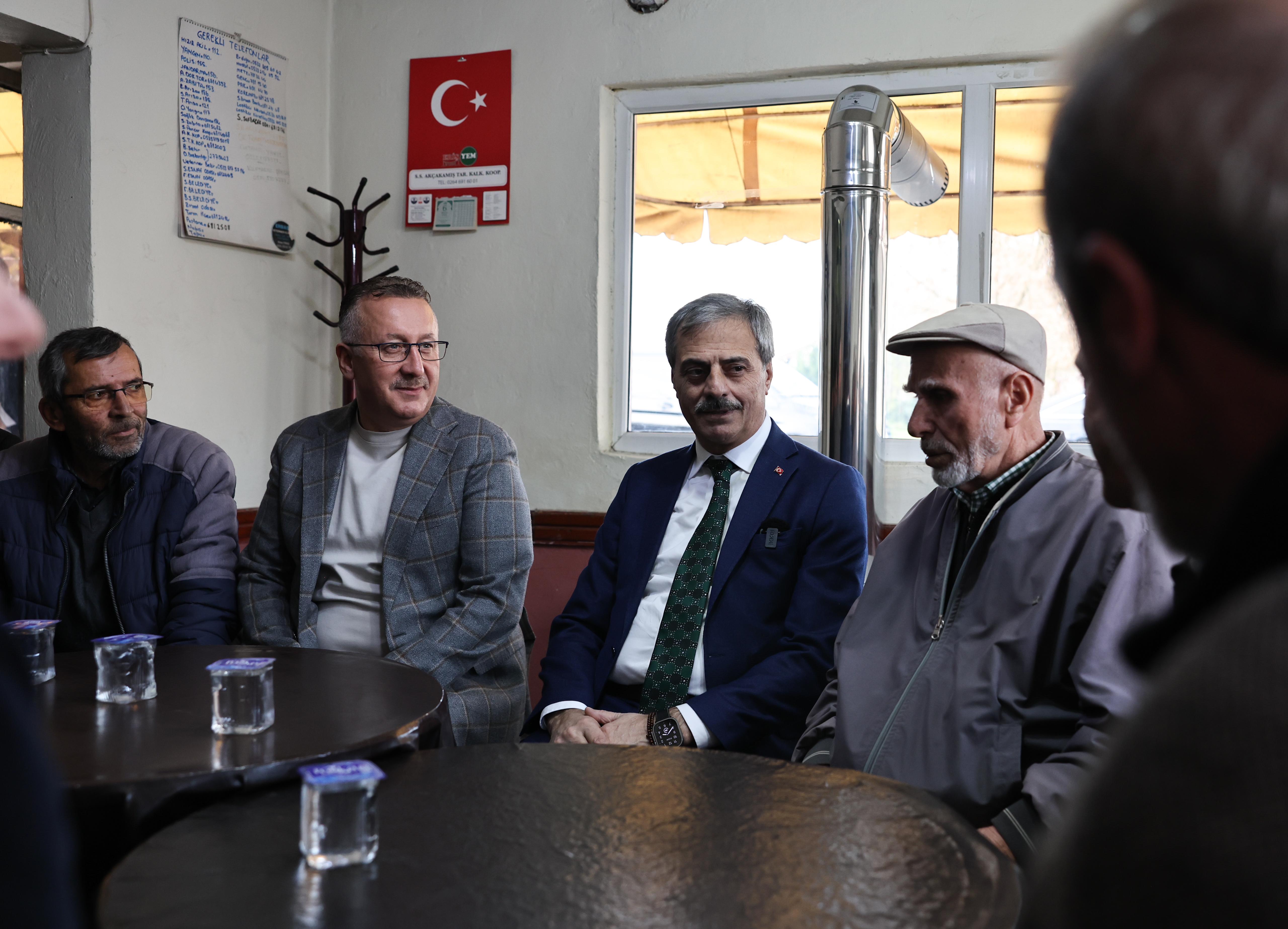 “Her ilçeye, her mahalleye hizmet götürmek için gayretle çalışıyoruz”