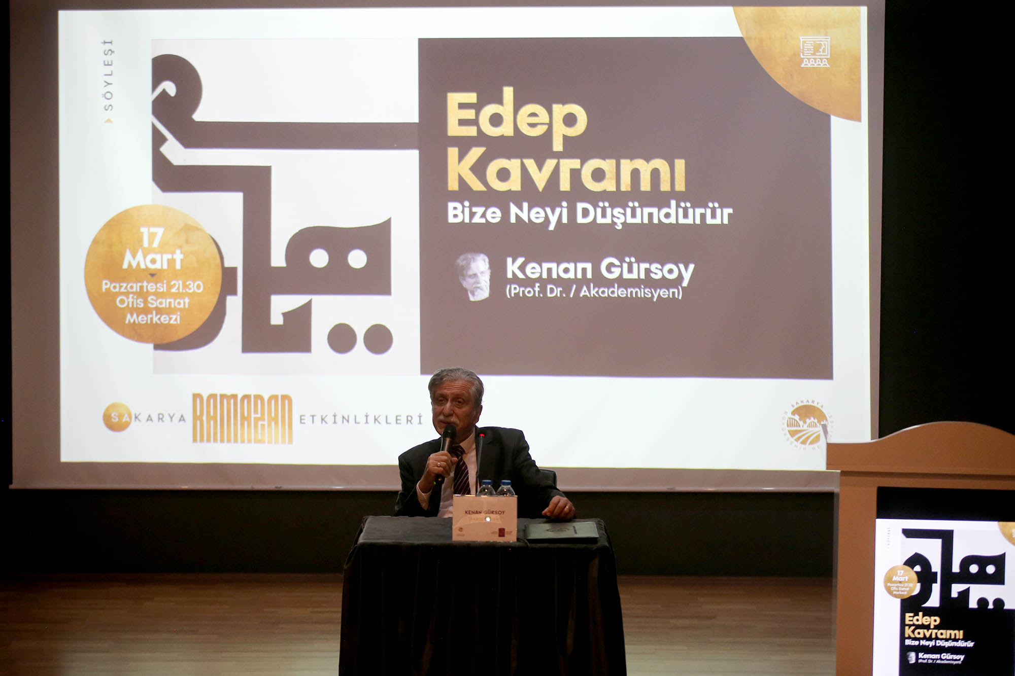 OSM’de kültür ve sanatla dolu bir Ramazan akşamı: “Edep sadece davranıştan ibaret değildir”