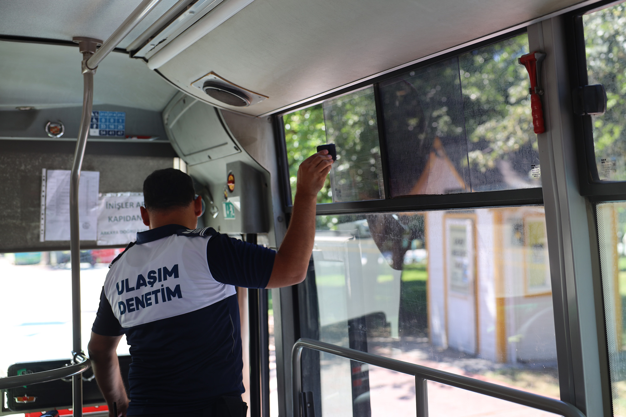 Büyükşehir'den toplu taşımada klima denetimi