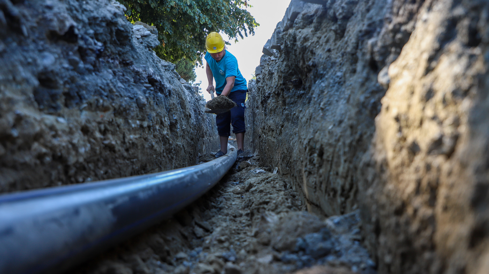 SASKİ turizm ilçesinde saniyede 5 litre debili yeni bir kaynağa ulaştı