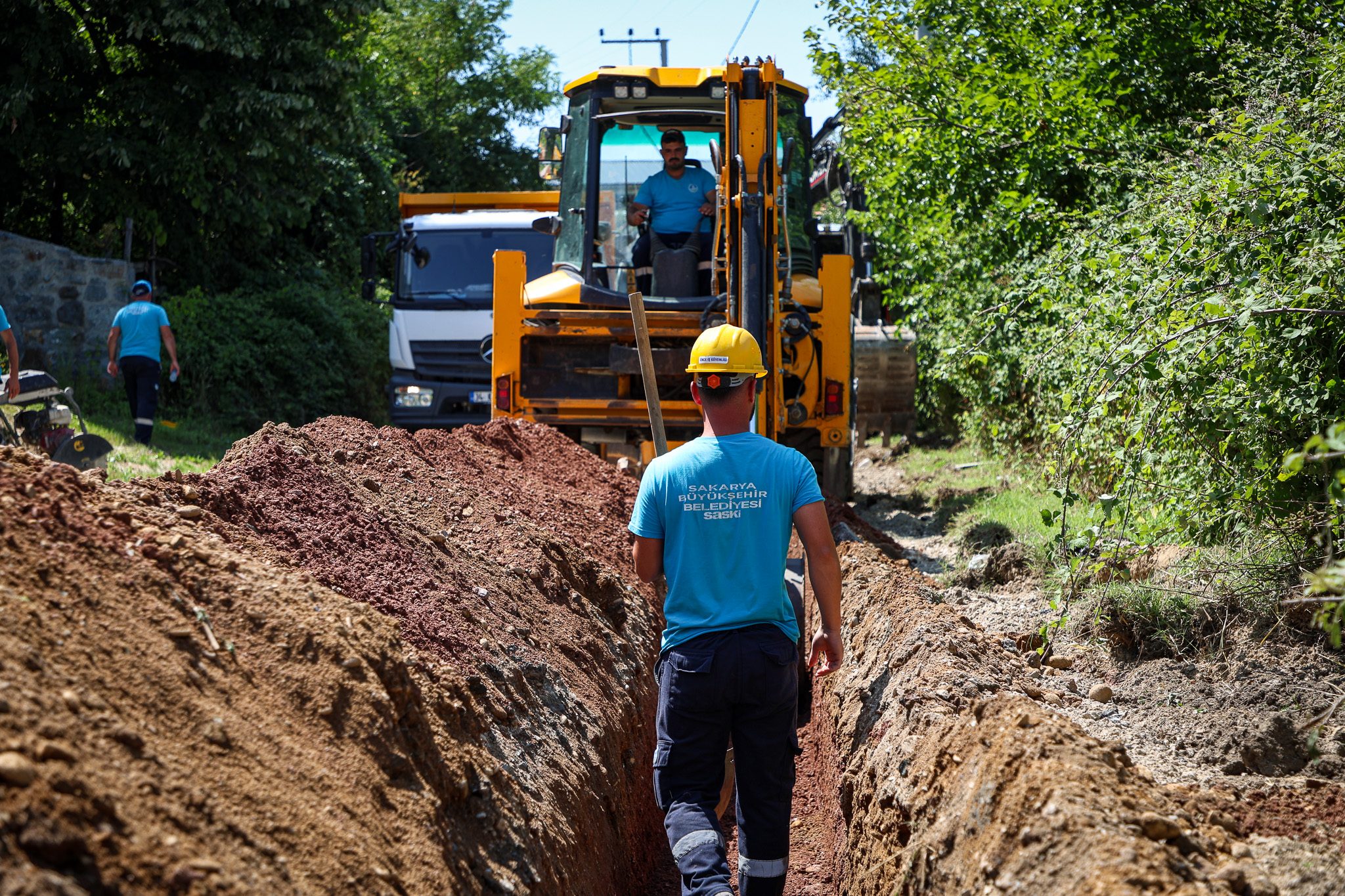 Sapanca’da 5 mahalleyi besleyecek 3 bin 500 metrelik proje için son aşamaya geçildi