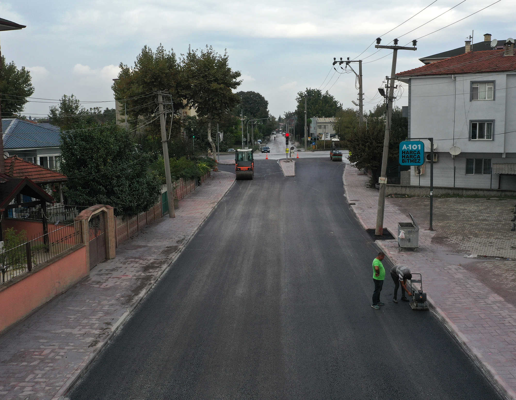 Küpçüler’in çehresini değiştiren ulaşım hamlesi: 750 metrelik hatta son dokunuş