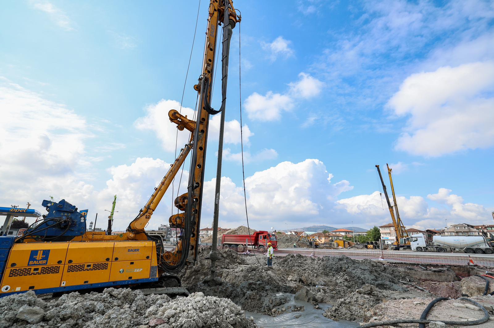 Yenikent ve şehir merkezi ulaşımına nefes olacak Kuzey Köprüsü’nün temeli atılıyor