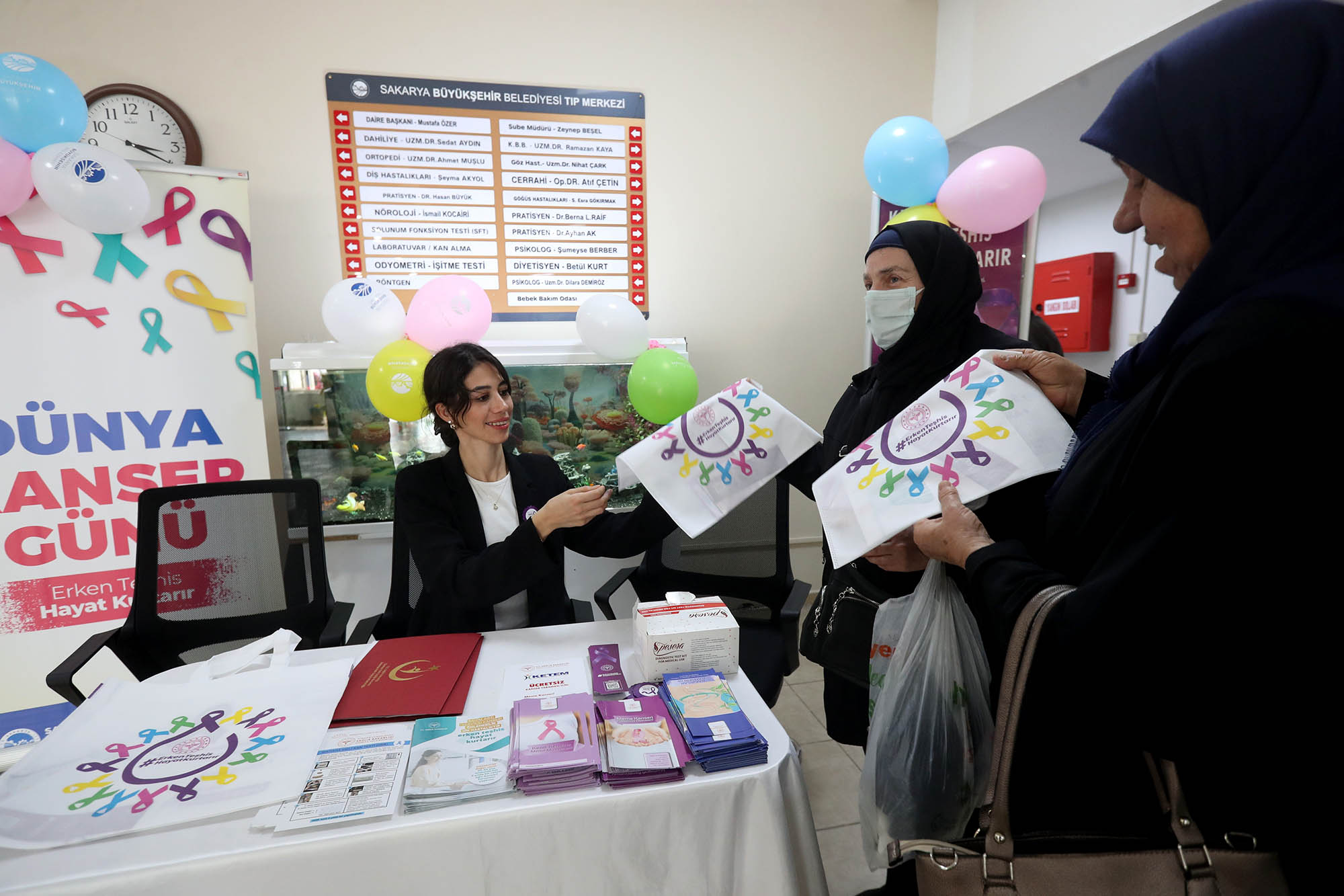 Büyükşehir Tıp Merkezi’nden kanser hastalığı için anlamlı farkındalık