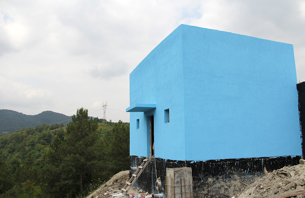 Şehrin modern içmesuyu depoları devrede