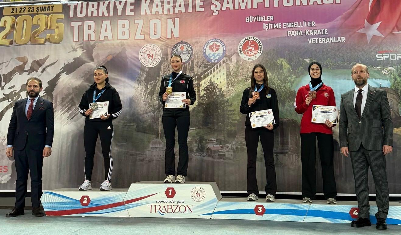 Trabzon’dan dönen Büyükşehir sporcuları Milli Takım biletini aldı