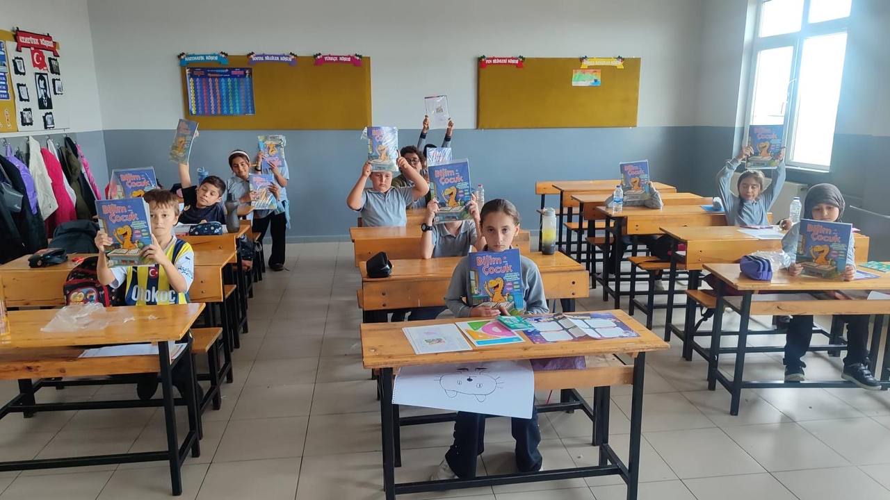 Kırsal mahallelerde Bilim Çocuk’la bilim yolculuğu