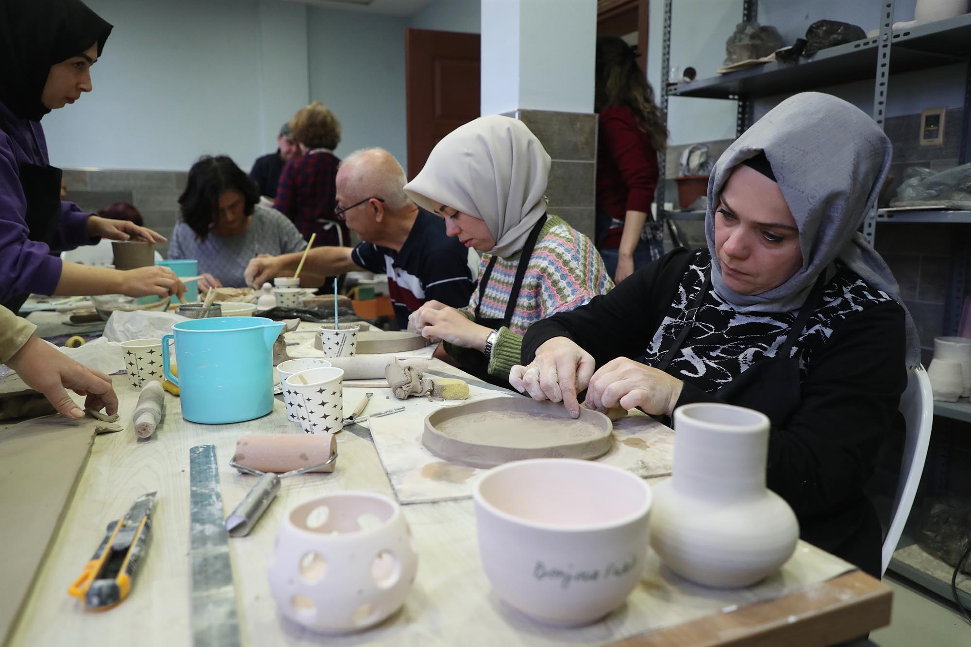 Geçmişin izlerini taşıyan eserler Geleneksel Sanatlarla gün yüzüne çıkıyor