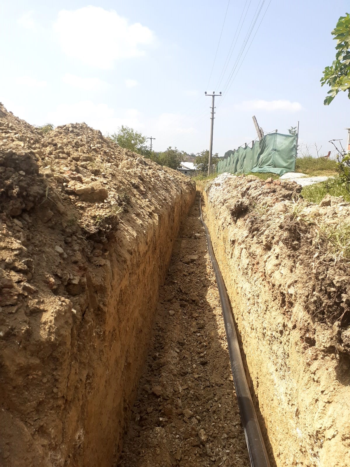 Akbaş Mahallesi 2 bin 300 metrelik yeni hat ile kesintisiz içmesuyuna kavuşacak