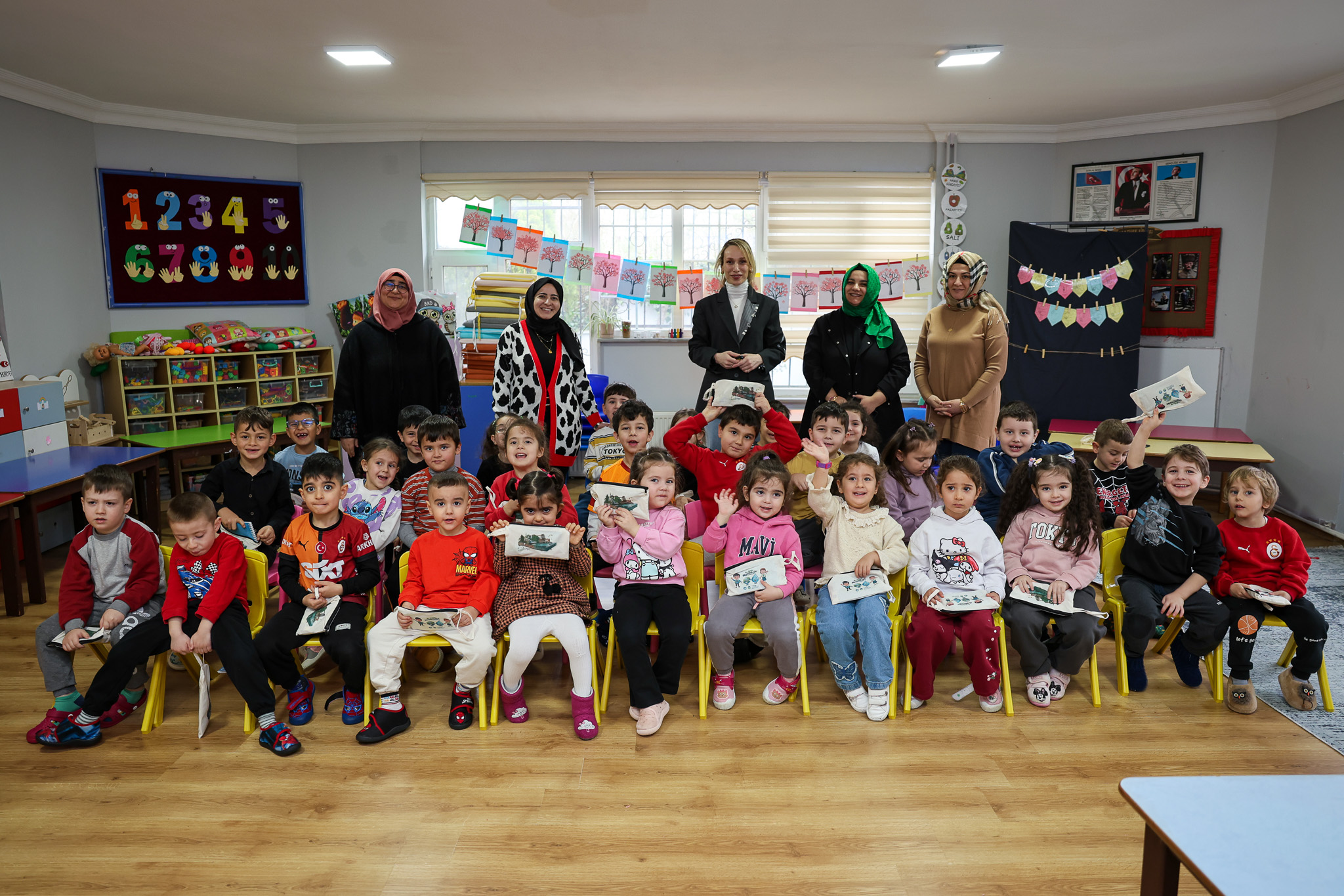 Ferizli’deki minik öğrenciler ‘Su Müfettişi’ ilan edildi