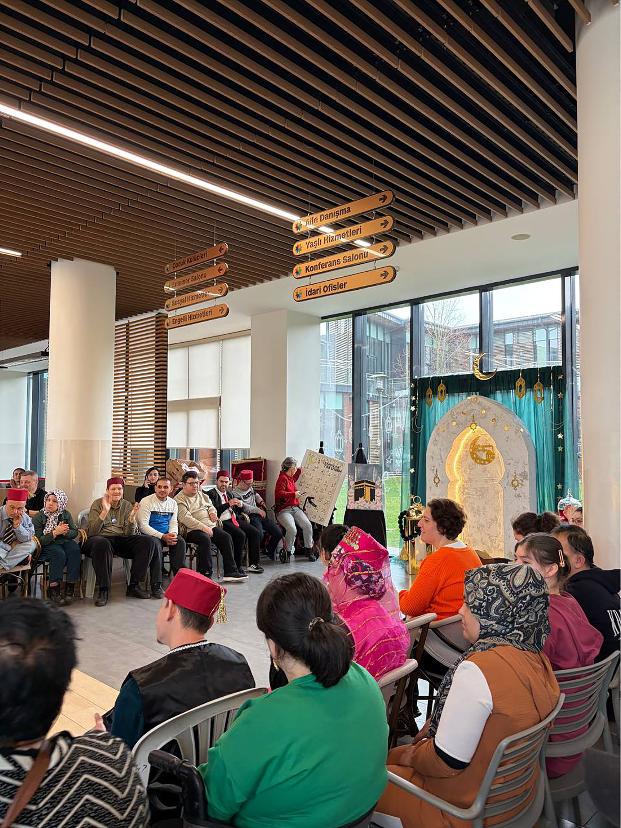 SGM’de özel gereksinimli bireylerden ‘Ramazan’a Hoş Geldin’ buluşması