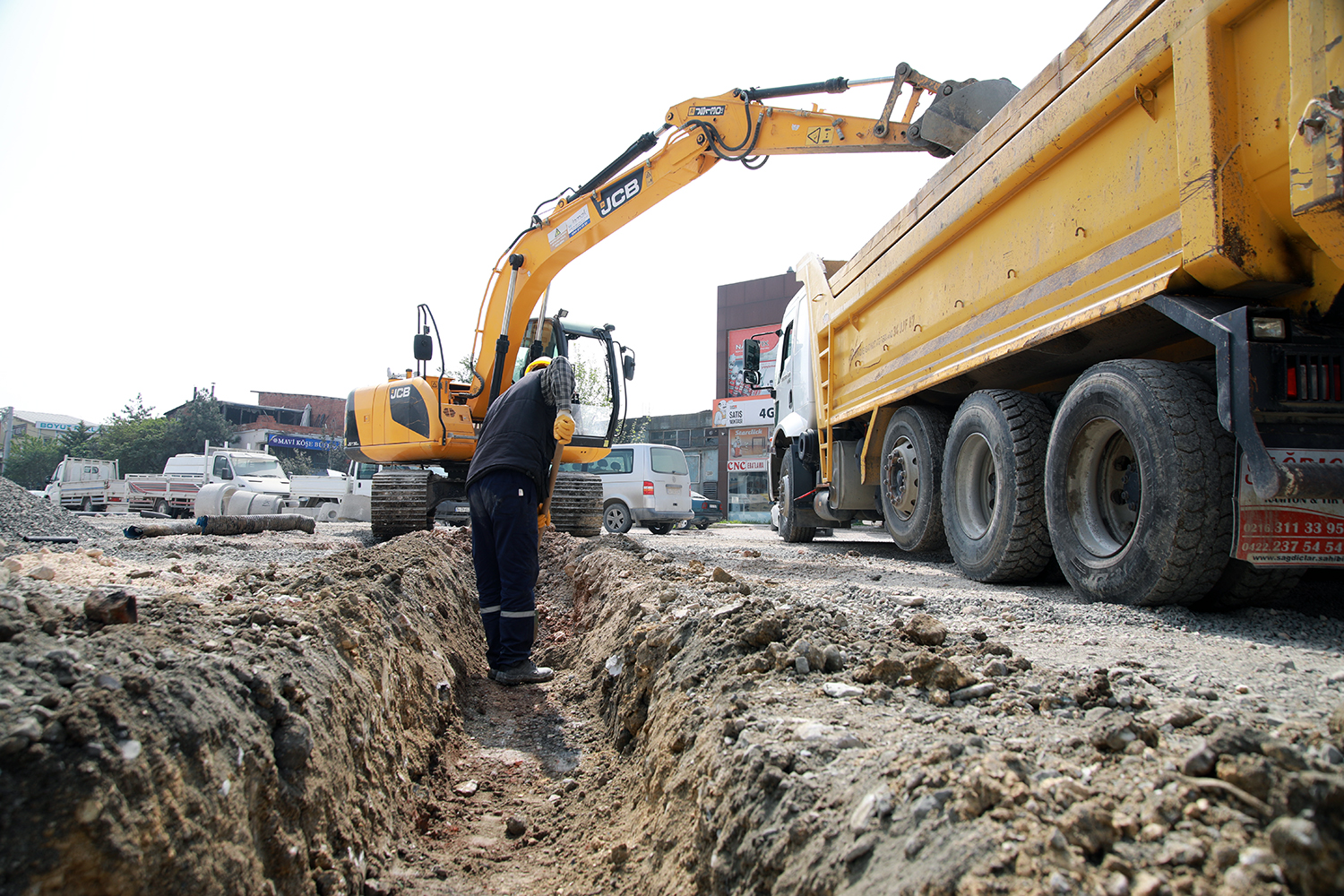 4 ilçede 27 kilometrelik atıksu altyapısı tamam