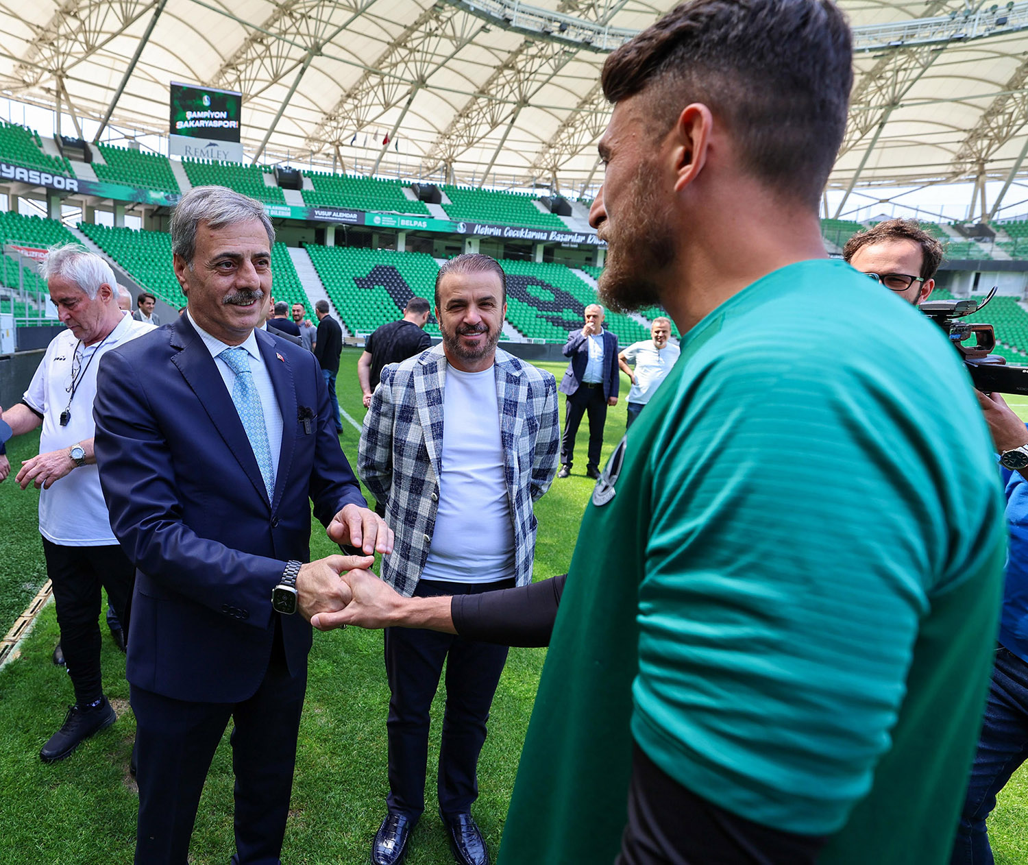 Yusuf Alemdar stadyumdan tüm şehre seslendi: “Gün Sakaryaspor’un etrafında kenetlenme günüdür”