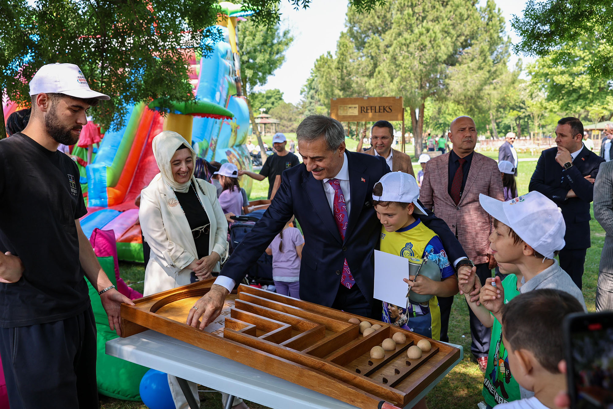 Çocuklar Sakarya’da bir ilke misafir oldu: Oyuncak Festivali’nde rengarenk buluşma