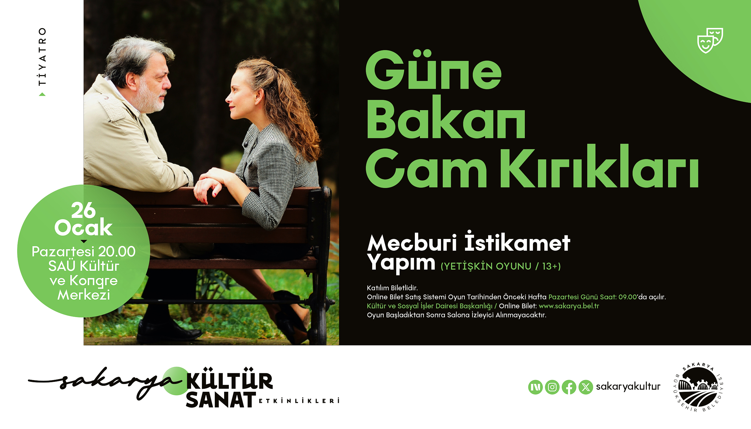 Büyükşehir yeni yılın ilk kültür sanat takvimini açıkladı