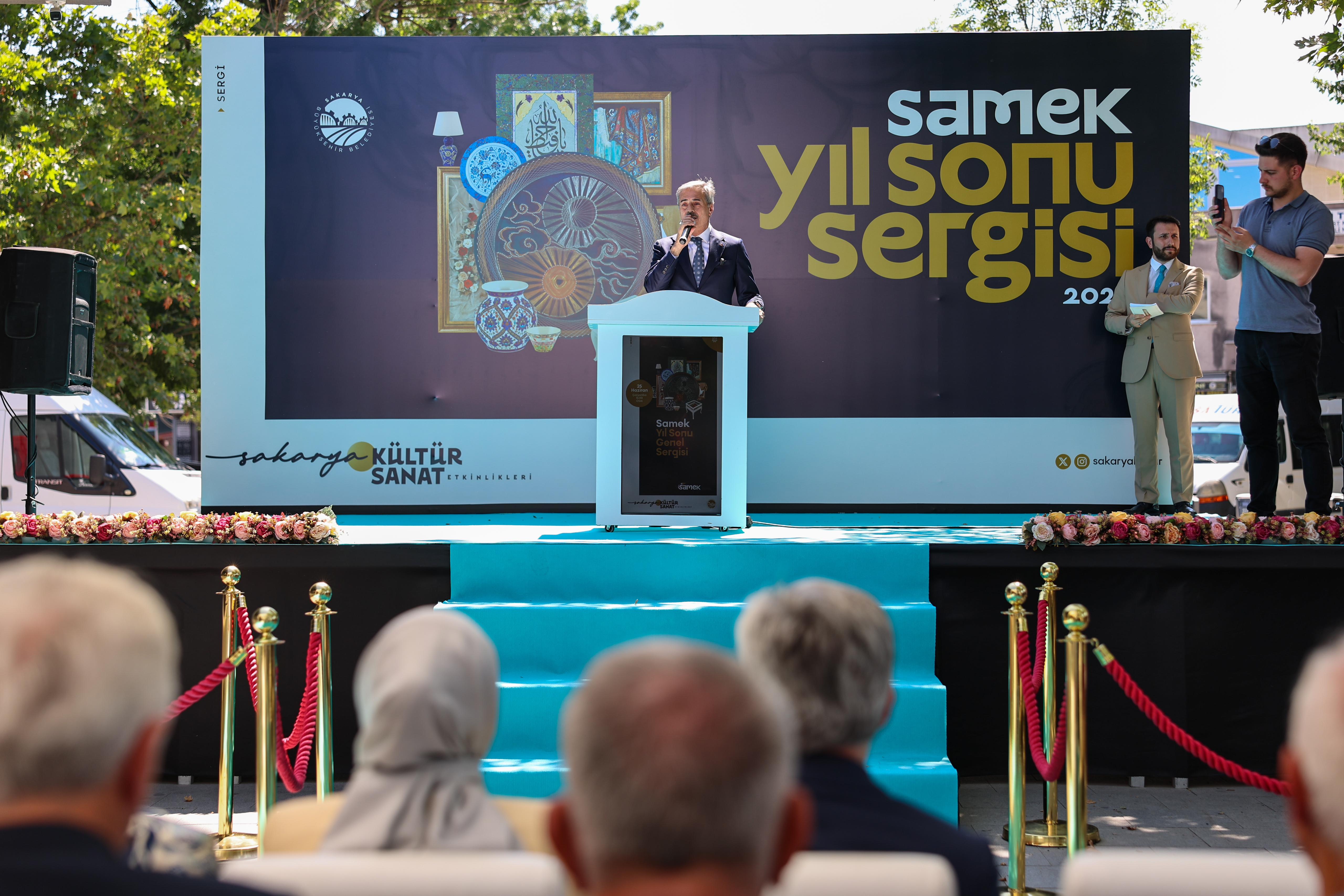 122 branş, 6 bine yakın kursiyerle SAMEK’te görkemli final: “İnsanı merkeze alan hizmet en değerlisidir”