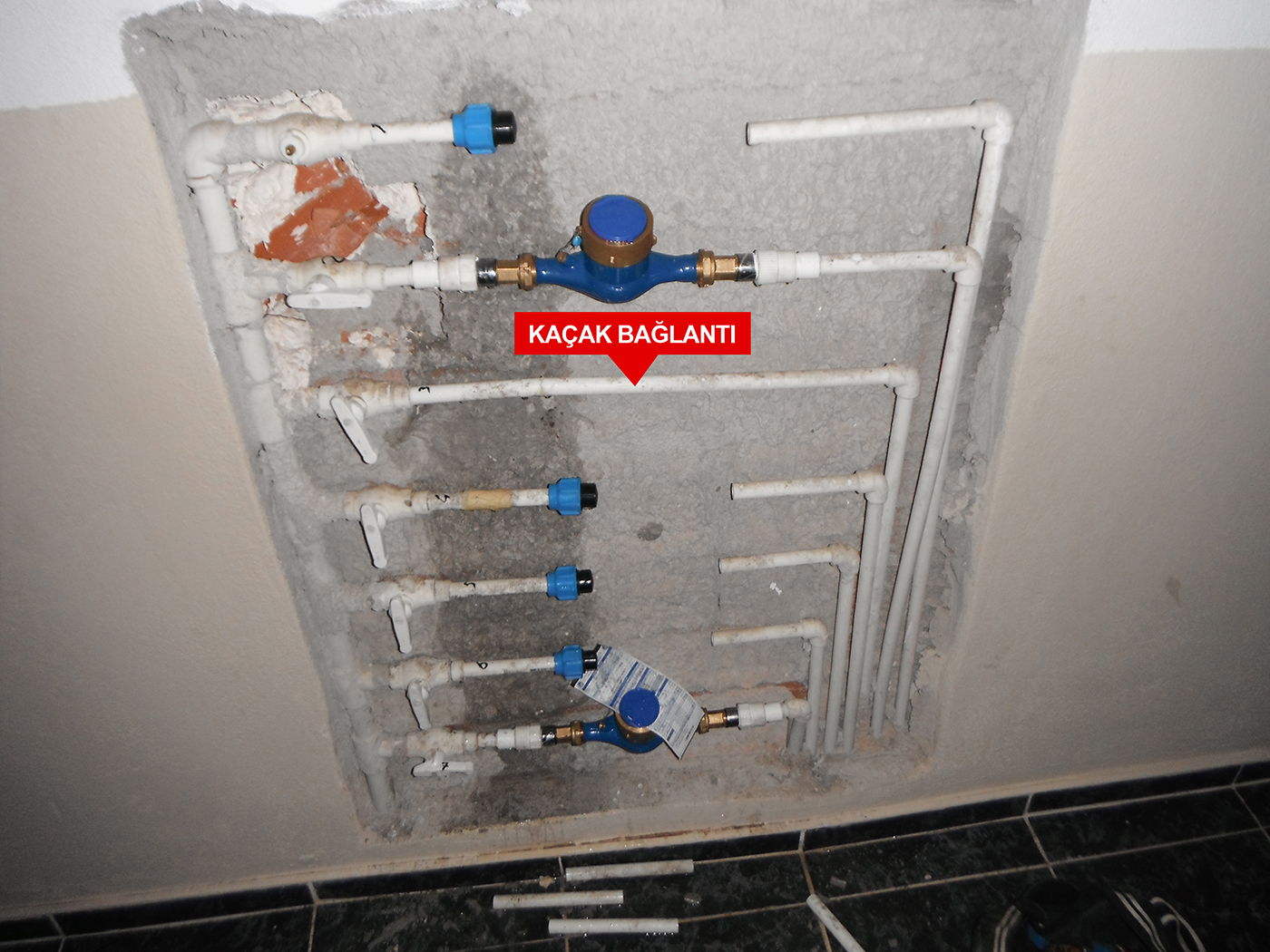 Kaçak suya geçit yok