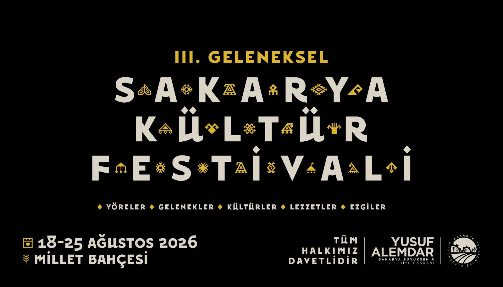 Sakarya’nın Kültür Festivali başlıyor: İlk gün Orhan Hakalmaz sahne alacak