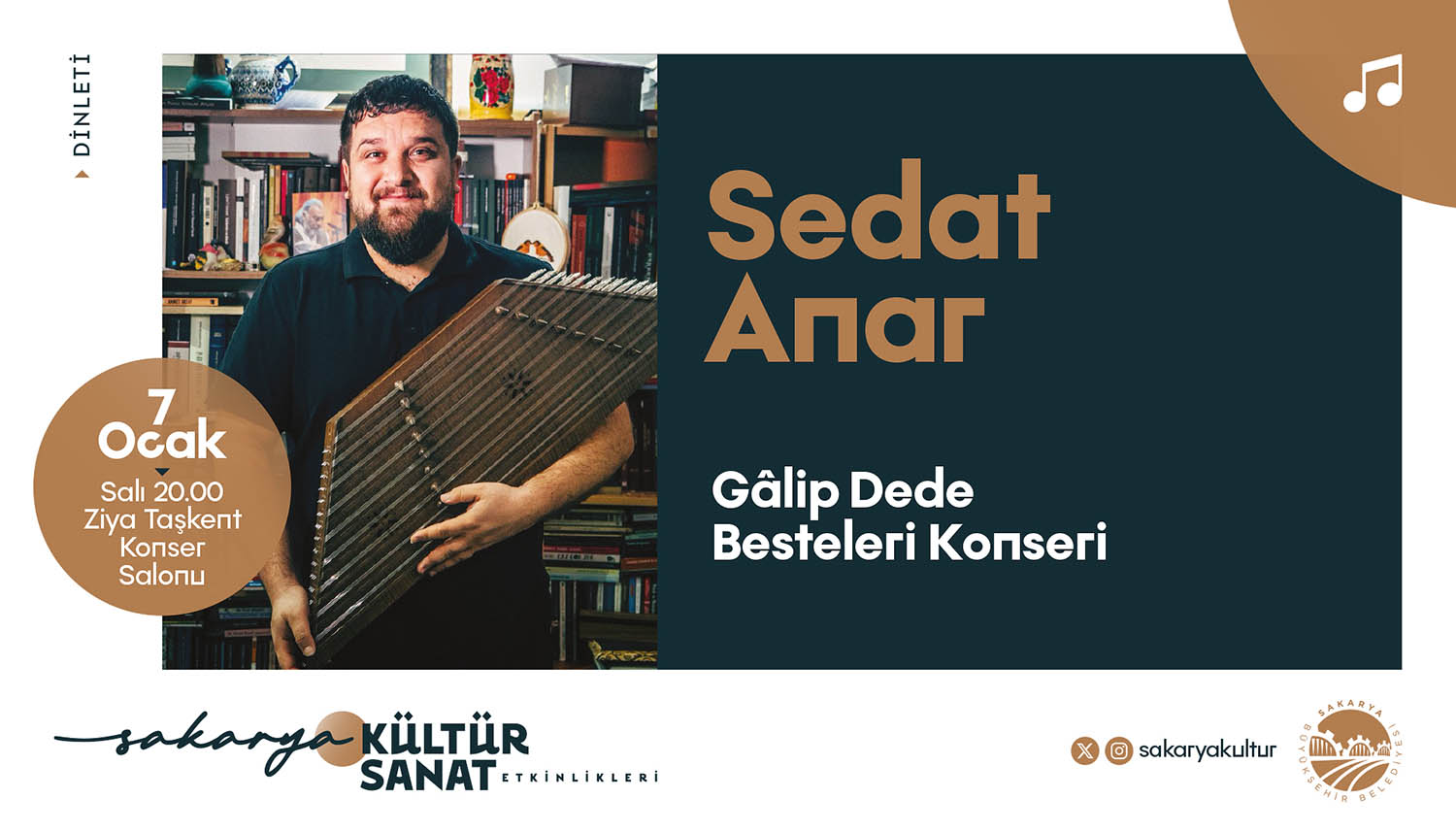 Büyükşehir takvimi açıkladı: Ocak kültür sanat etkinlikleri belli oldu