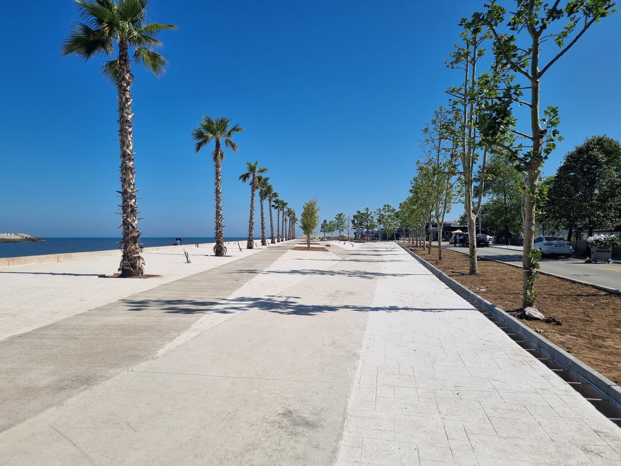Karasu adım adım geleceğin turizmine hazırlanıyor: Sahil projesinde sona doğru