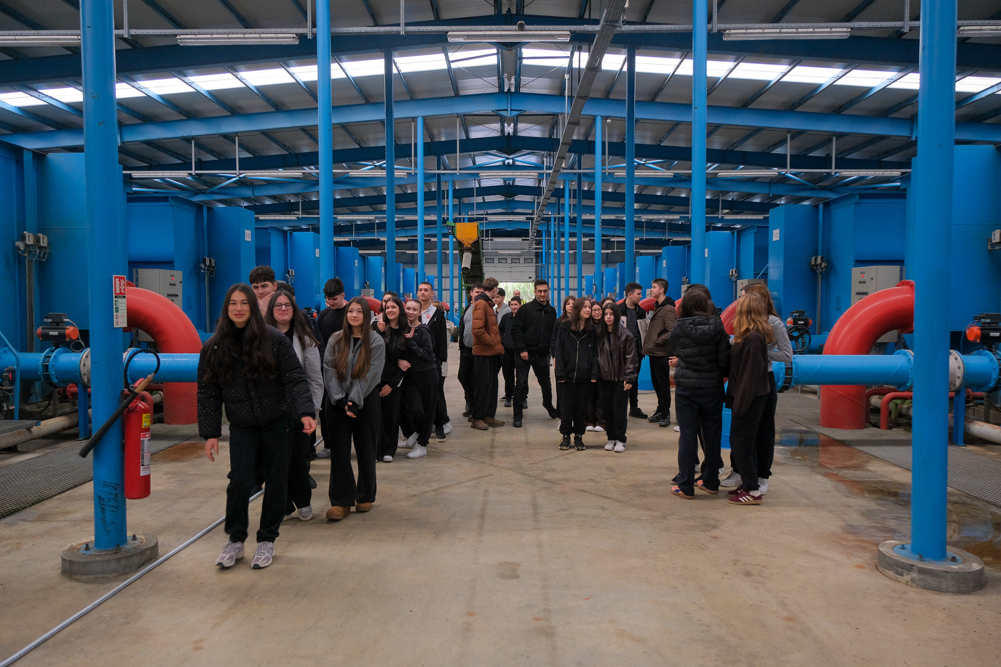 Tesis ziyaretleri eğitimin niteliğini artırmaya devam ediyor